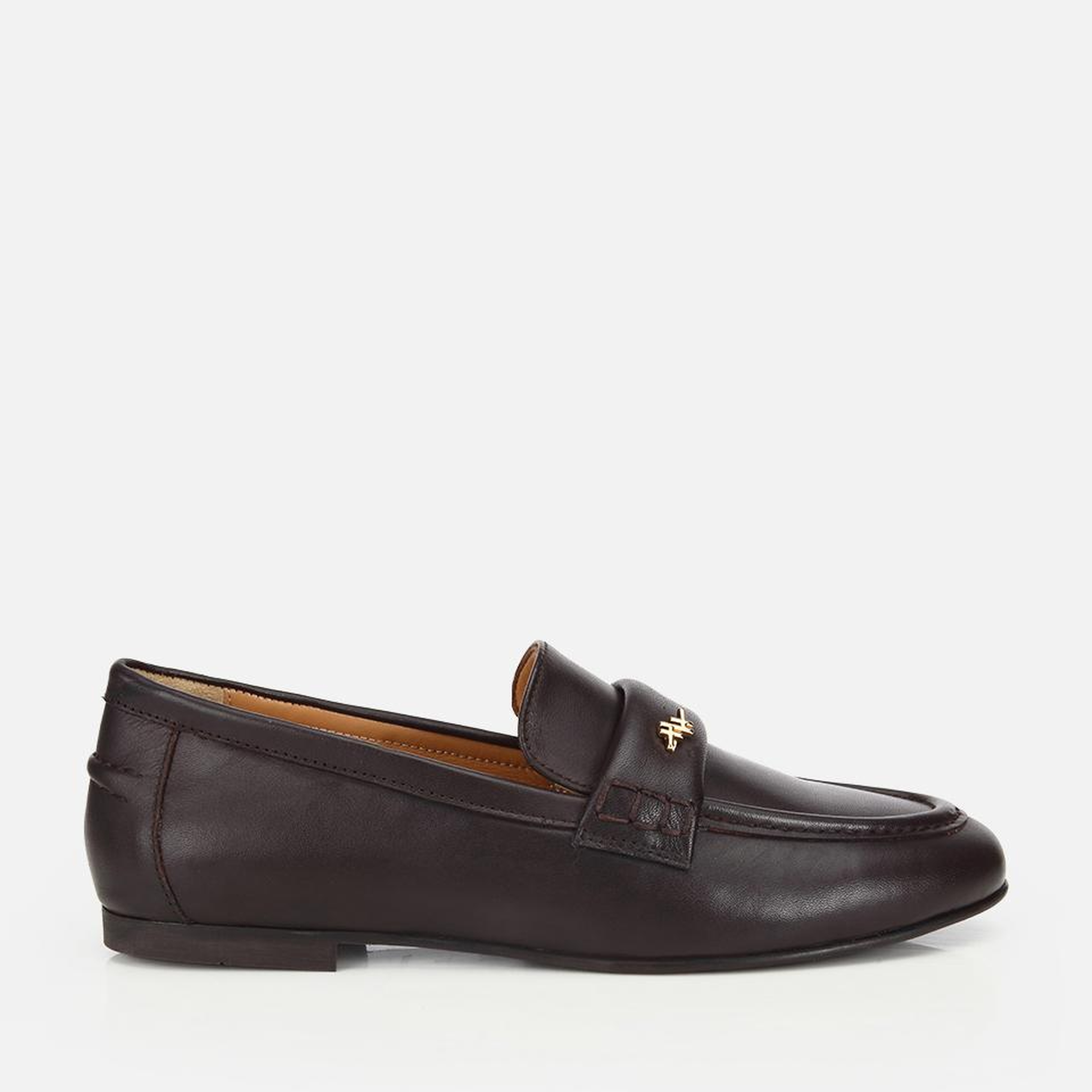 Kadın Deri Kahverengi Yumuşak Dokulu Klasik Loafer