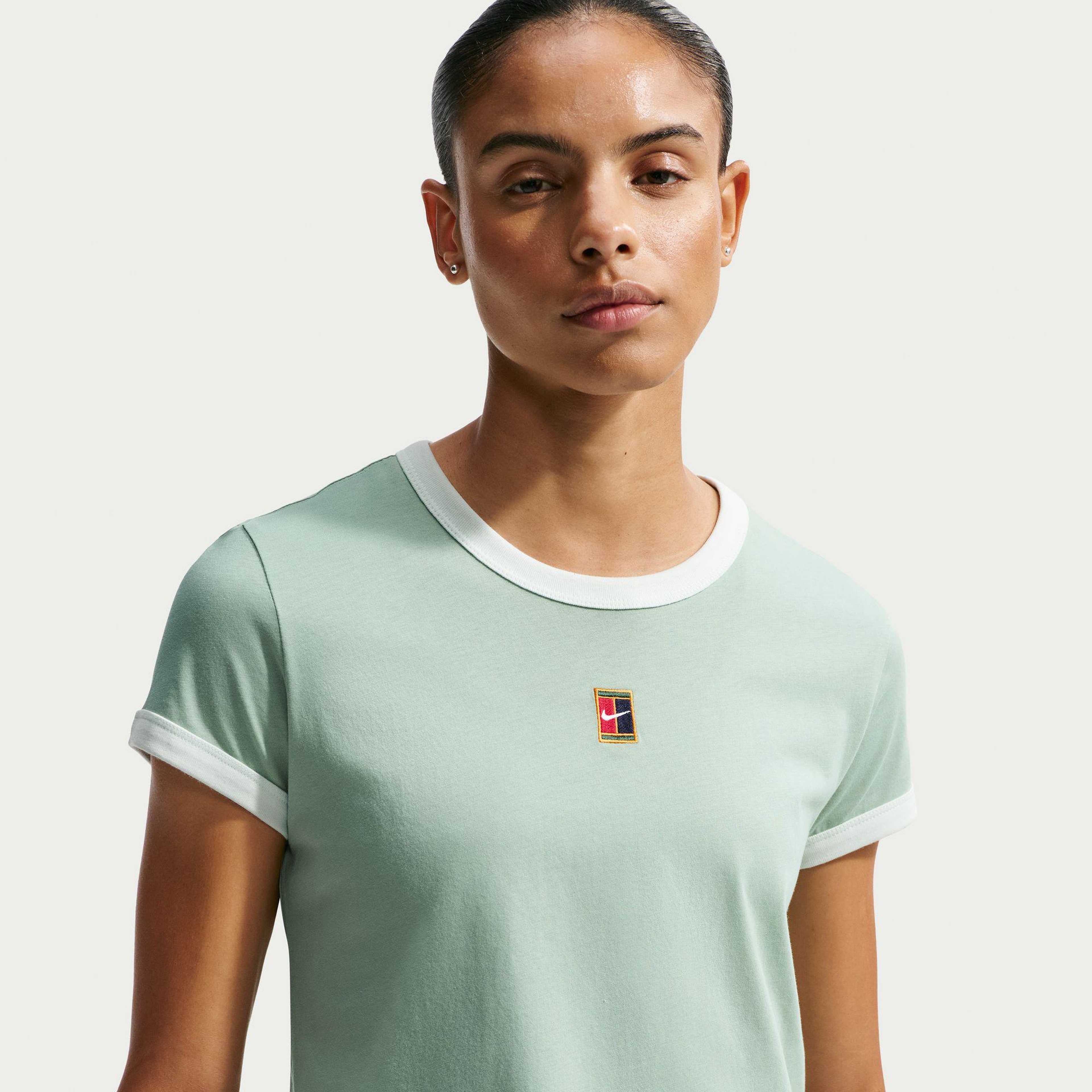 Nike Heritage Racquet Club Mod Kadın Yeşil T-Shirt