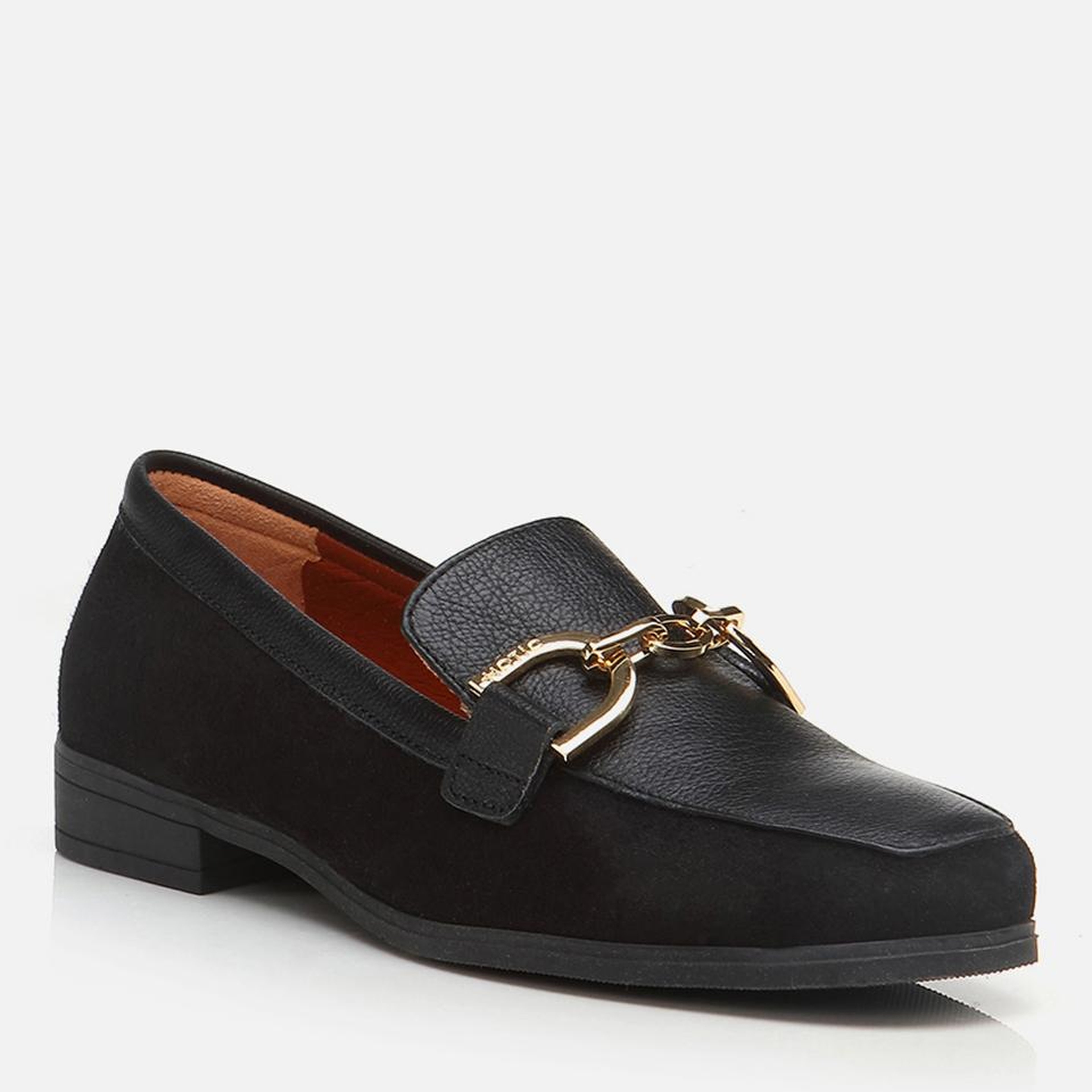 Kadın Deri Siyah Loafer