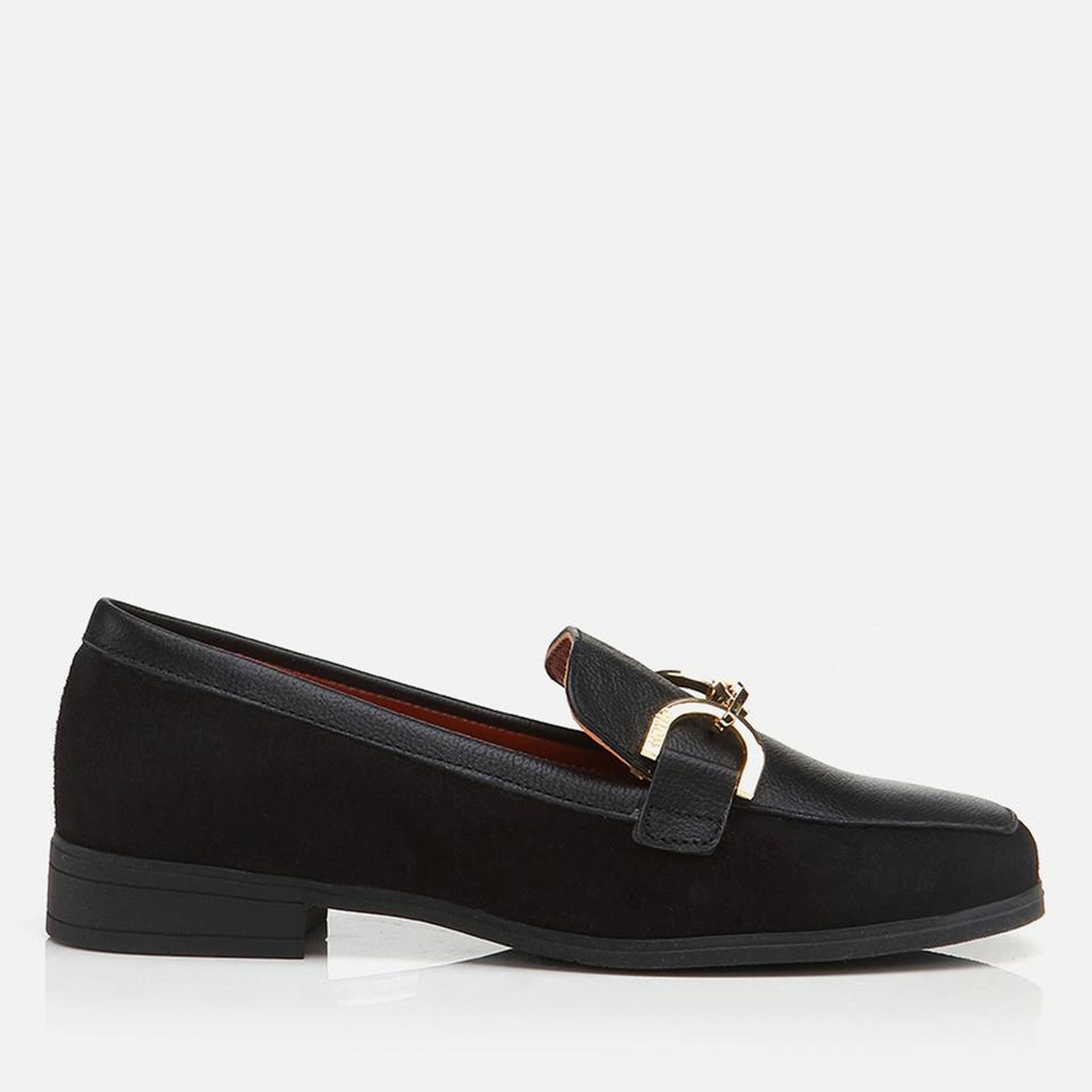 Kadın Deri Siyah Loafer