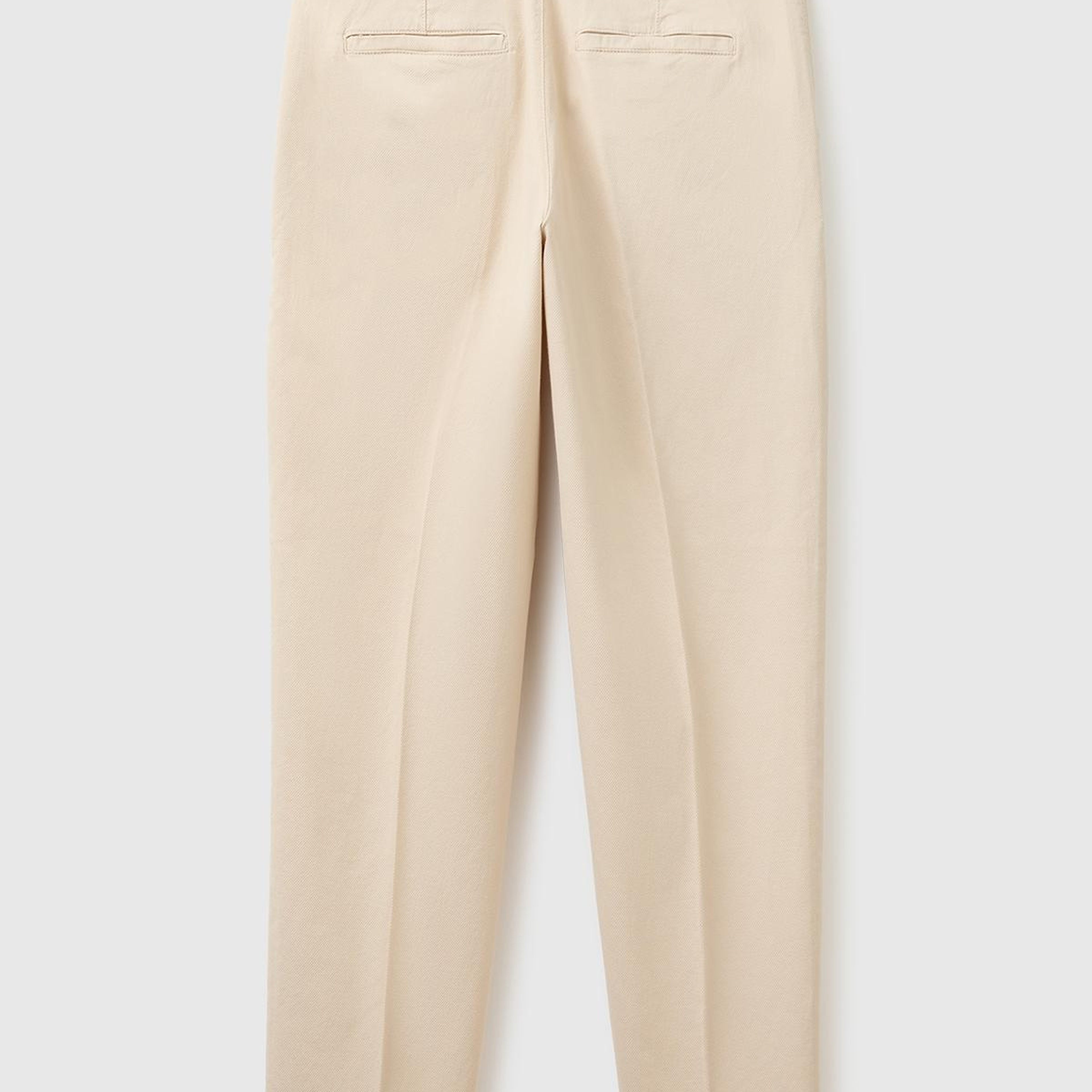 Kadın Taş Pamuk Karışımlı Slim Fit Chino Kumaş Pantolon
