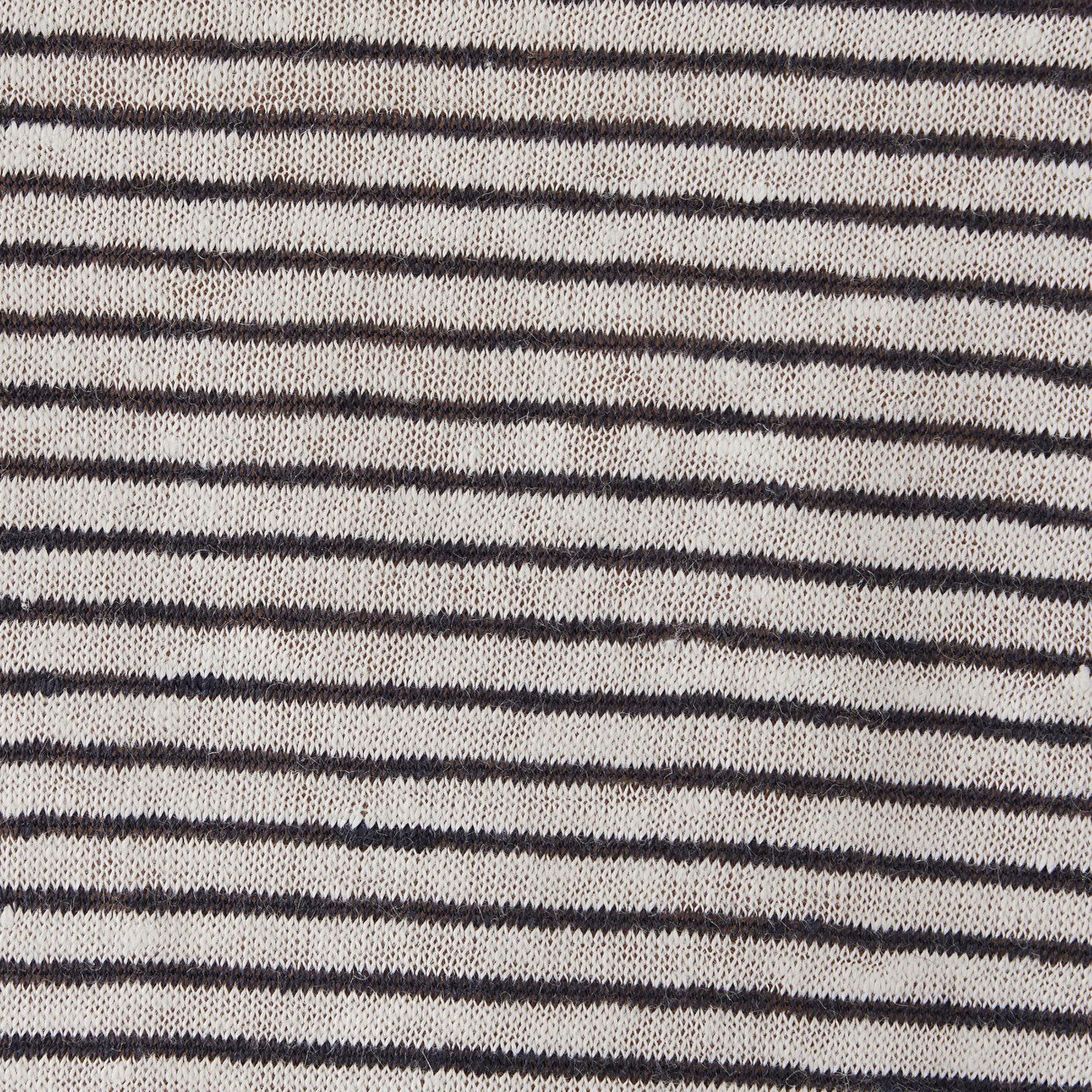 Mavi Mor Keten Tişört Fitted / Vücuda Oturan Kesim 1614308-91600