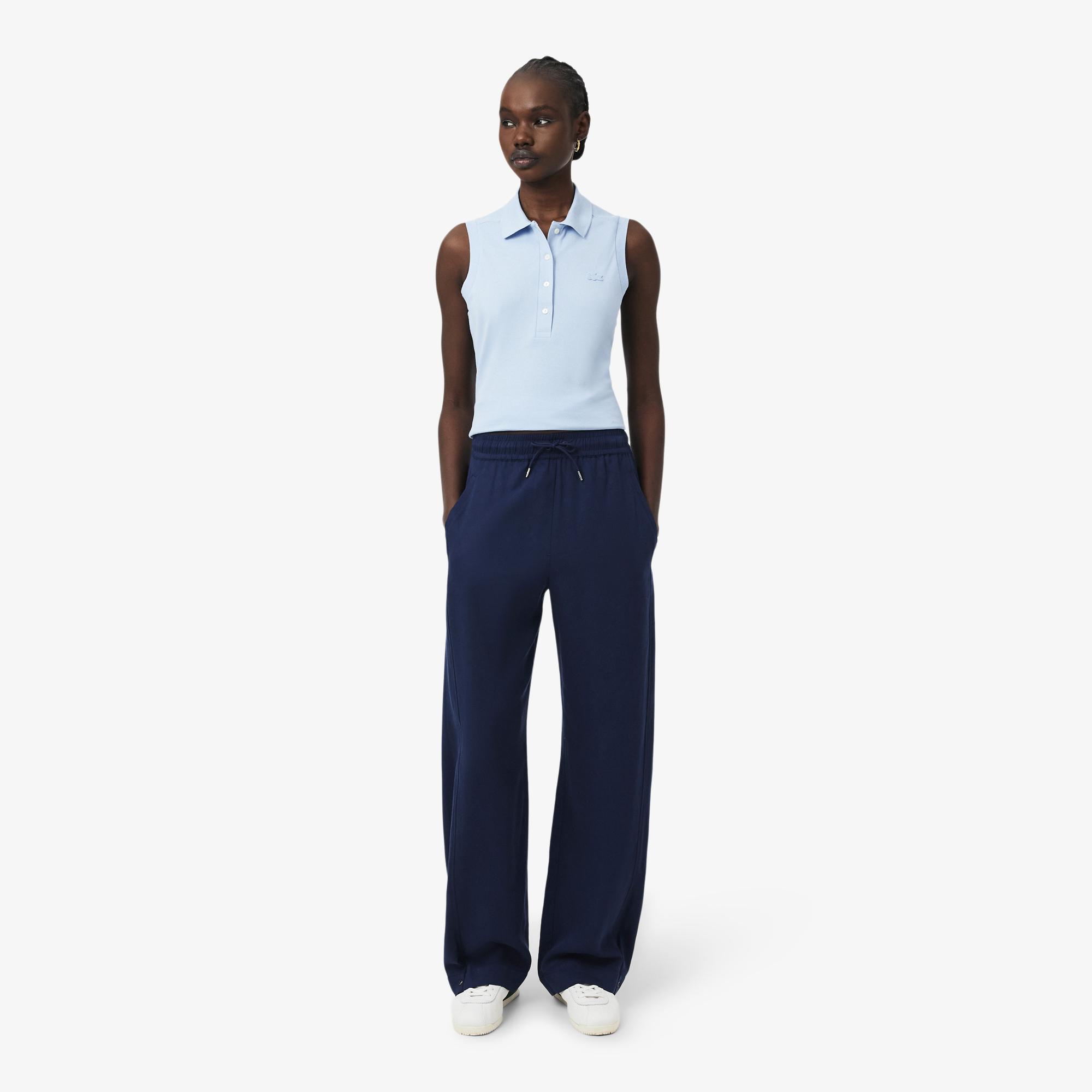 Kadın Oversize Fit Lacivert Pantolon