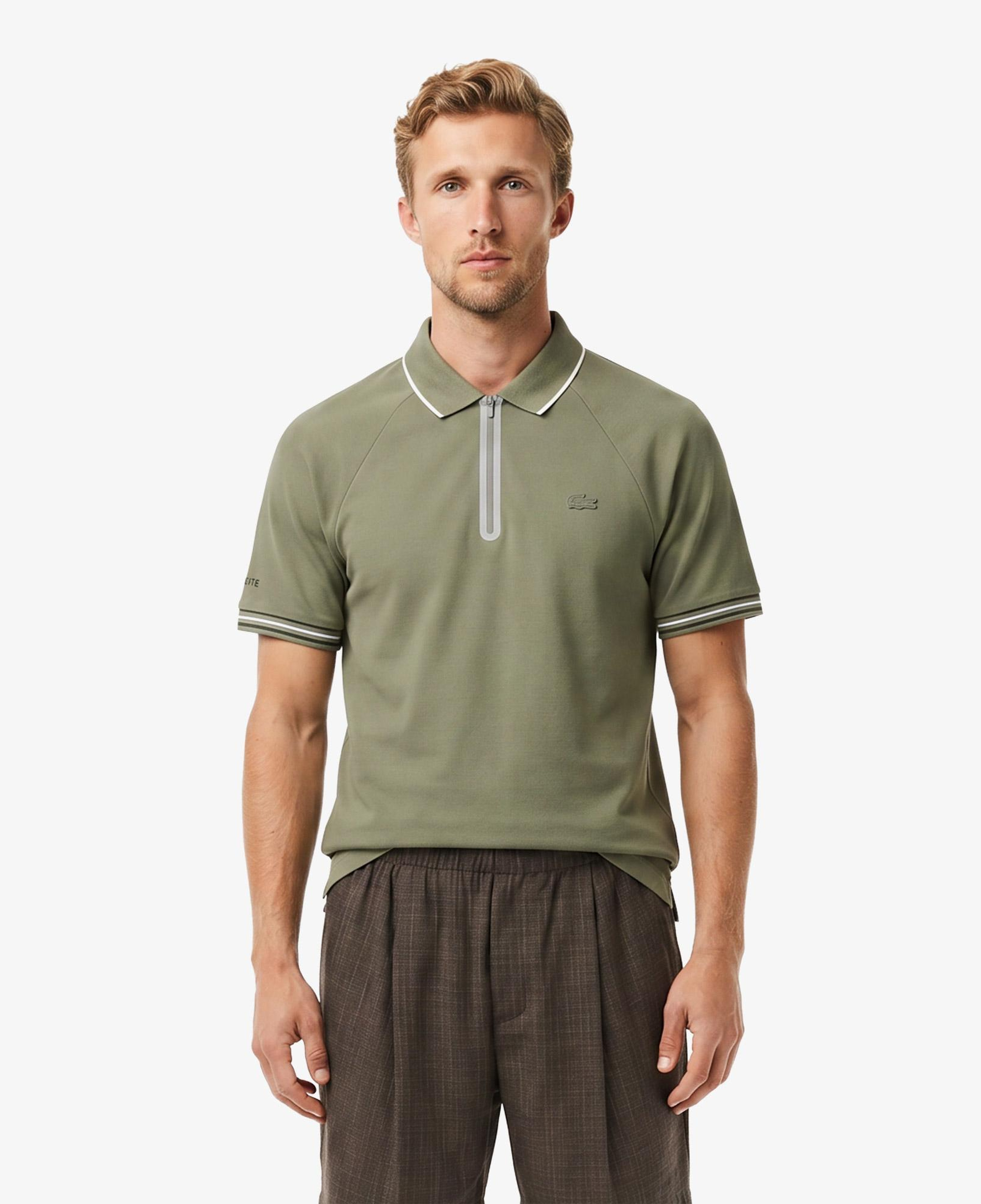 Erkek Regular Fit Haki Polo
