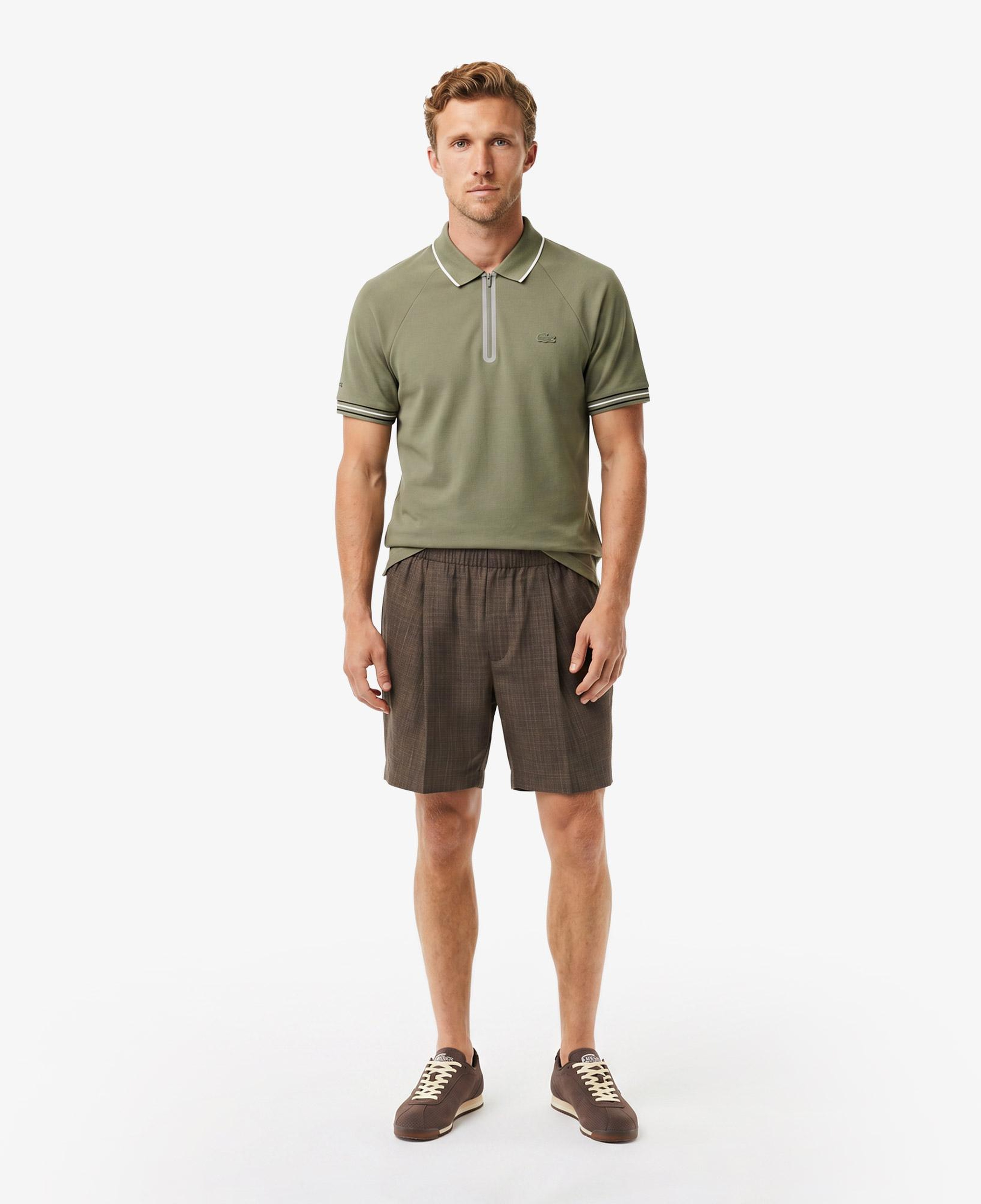 Erkek Regular Fit Haki Polo