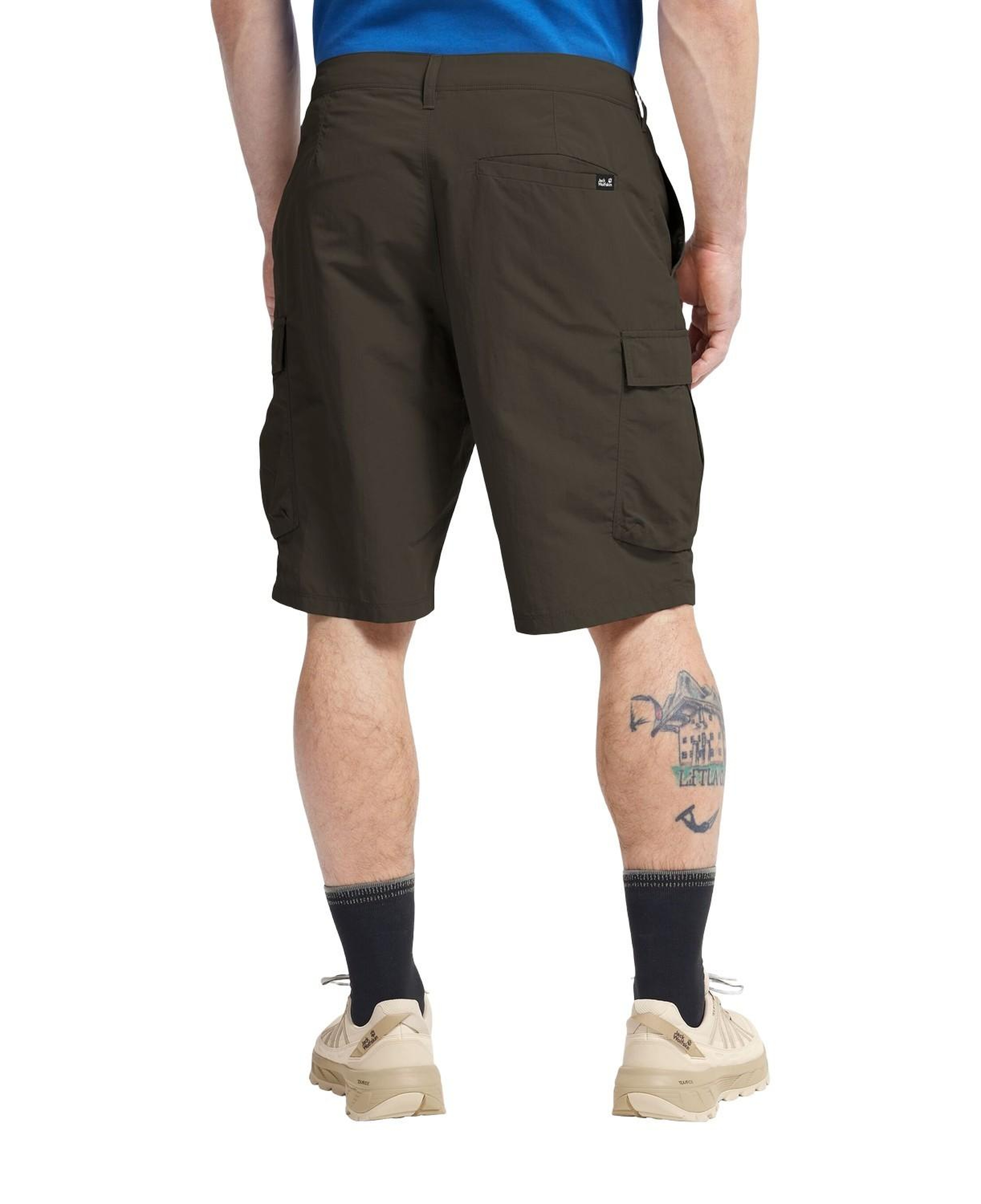 Jack Wolfskin Duneland Cargo Shorts Erkek Yeşil Şort