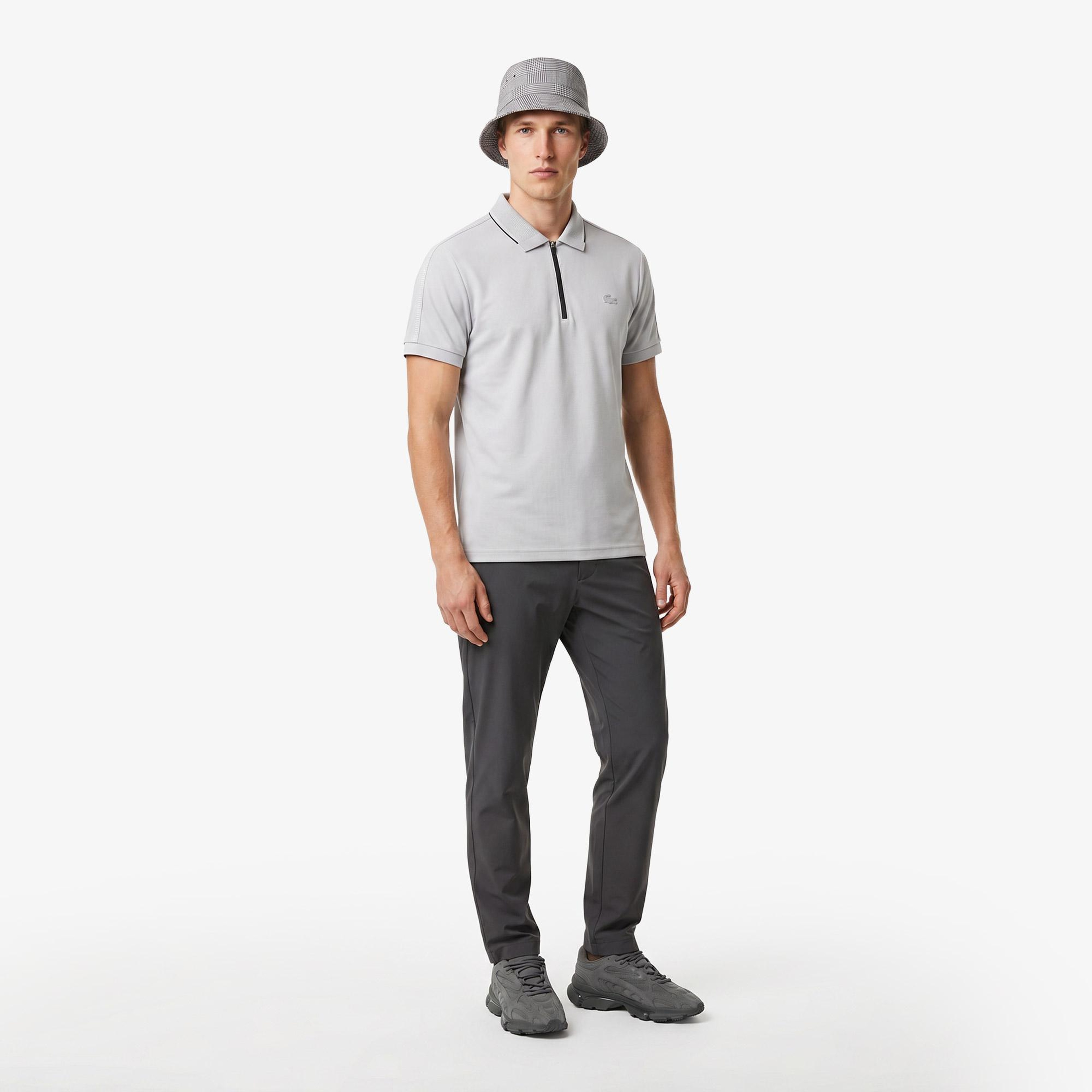 Erkek Regular Fit Gri Polo