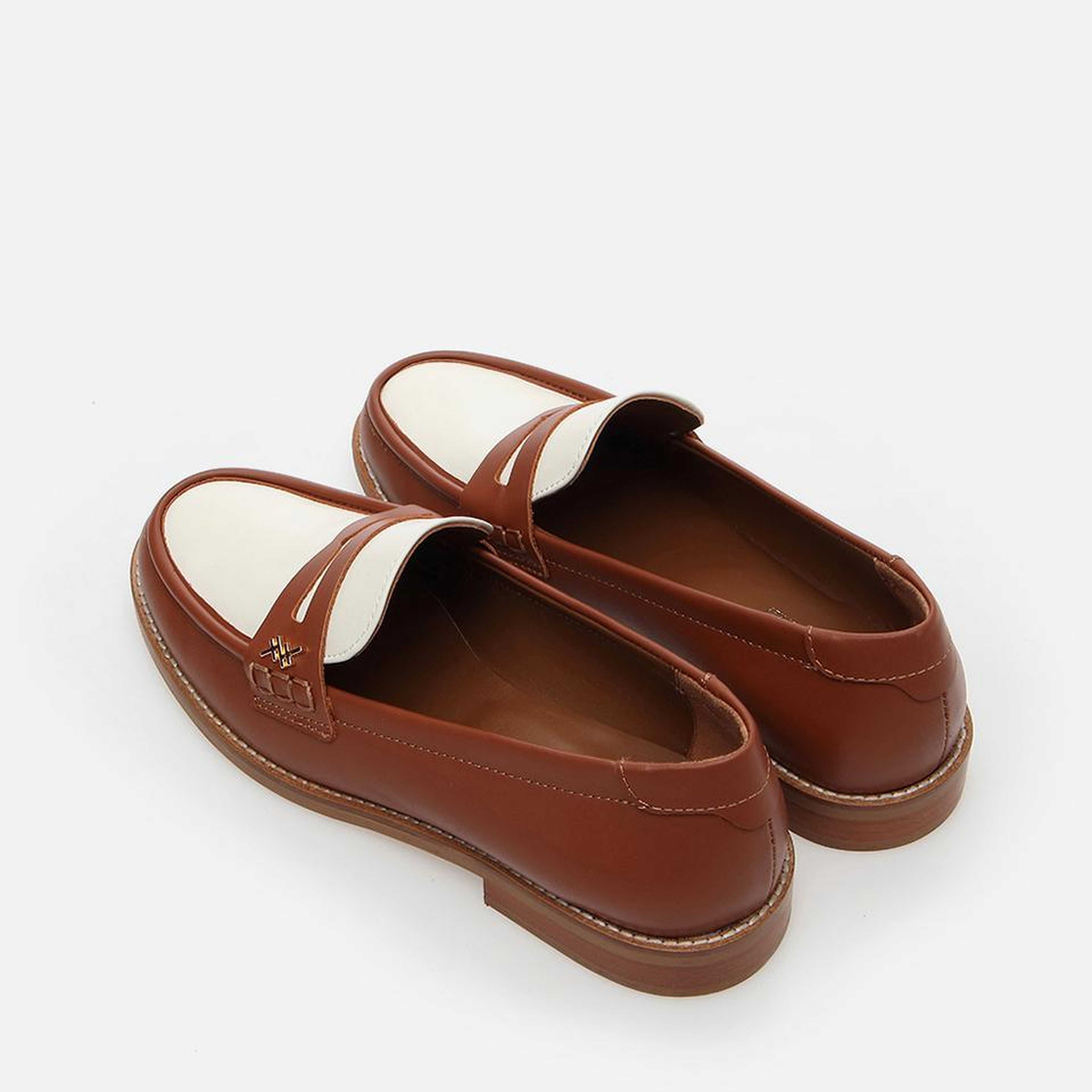 Kadın Deri Taba Loafer