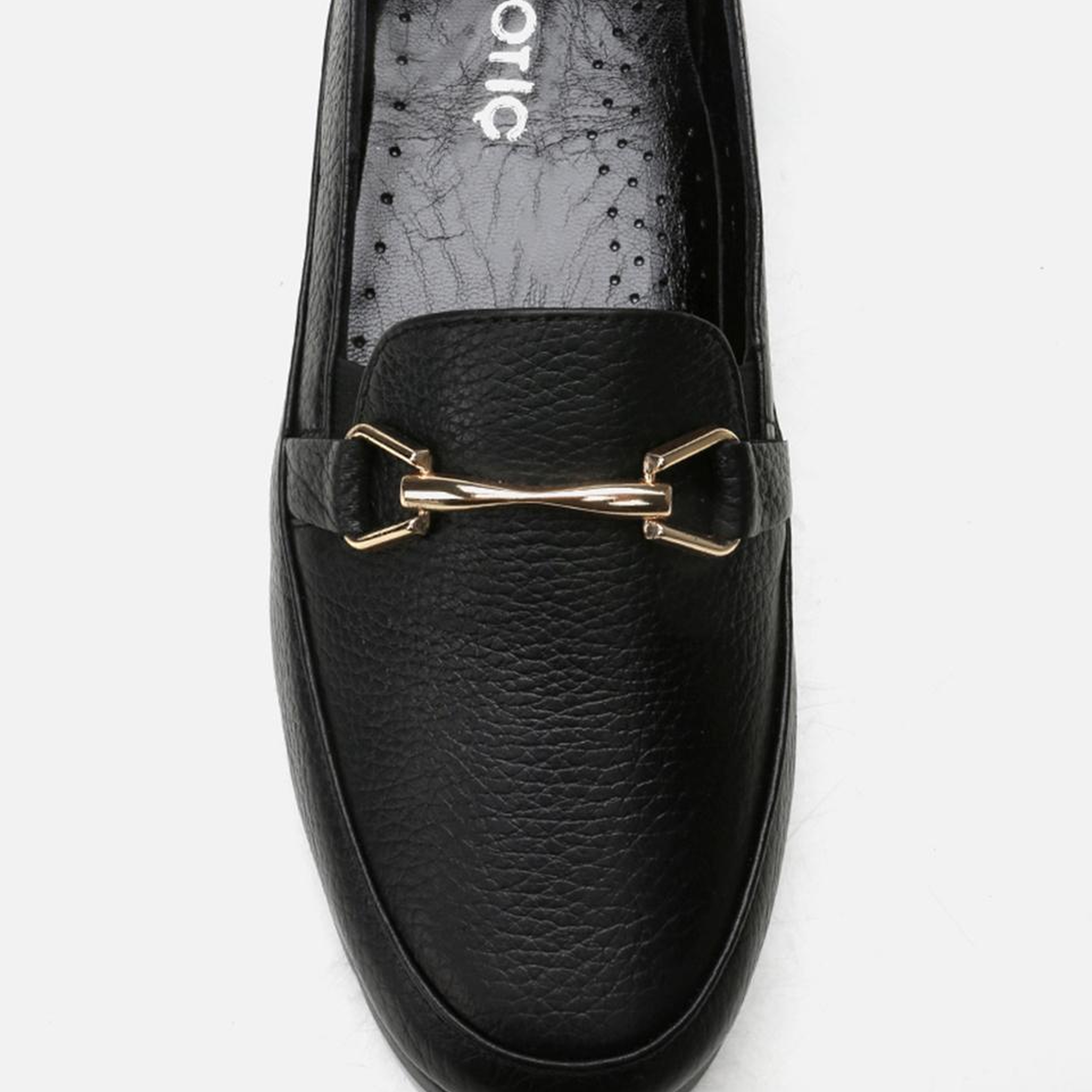 Kadın Deri Siyah Loafer