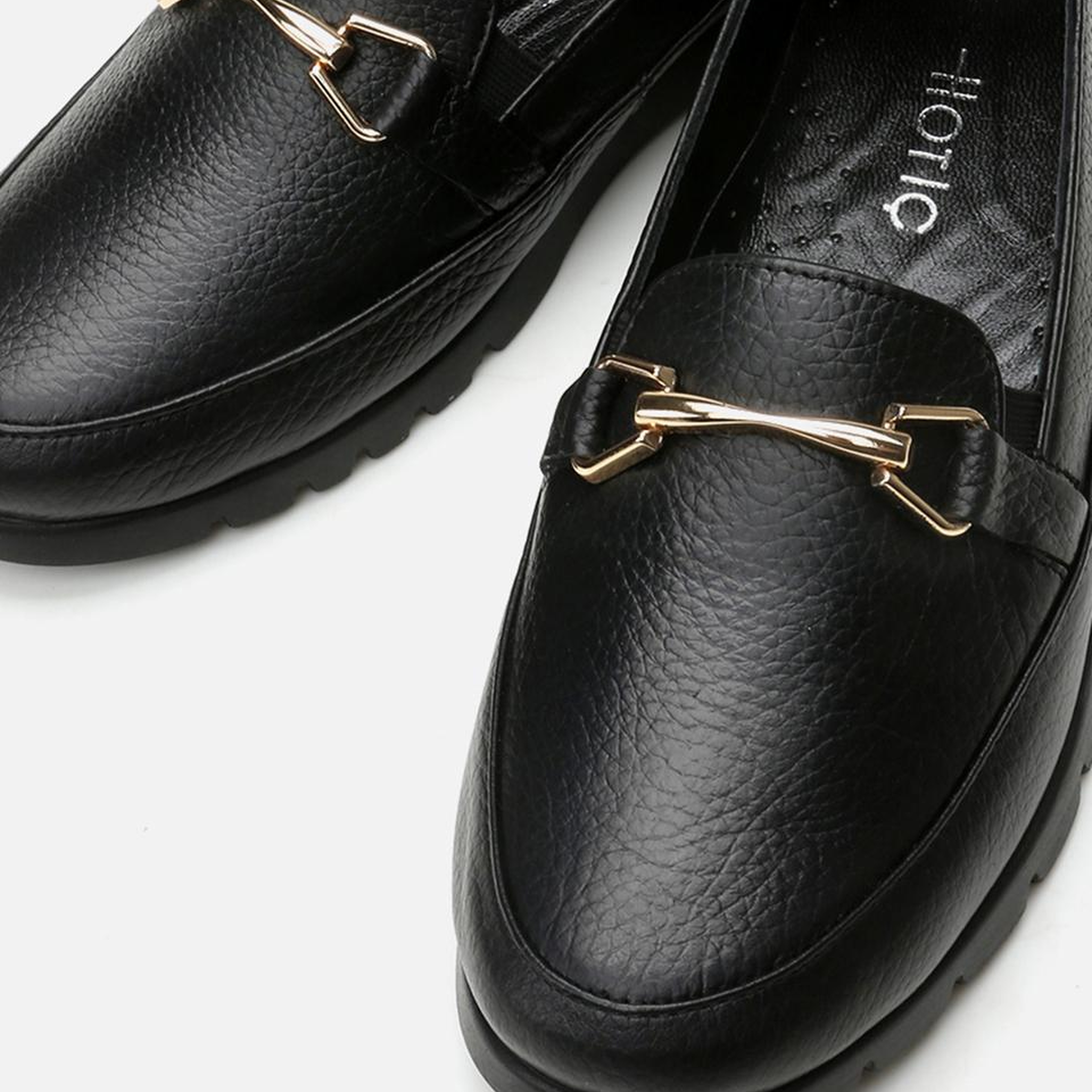 Kadın Deri Siyah Loafer