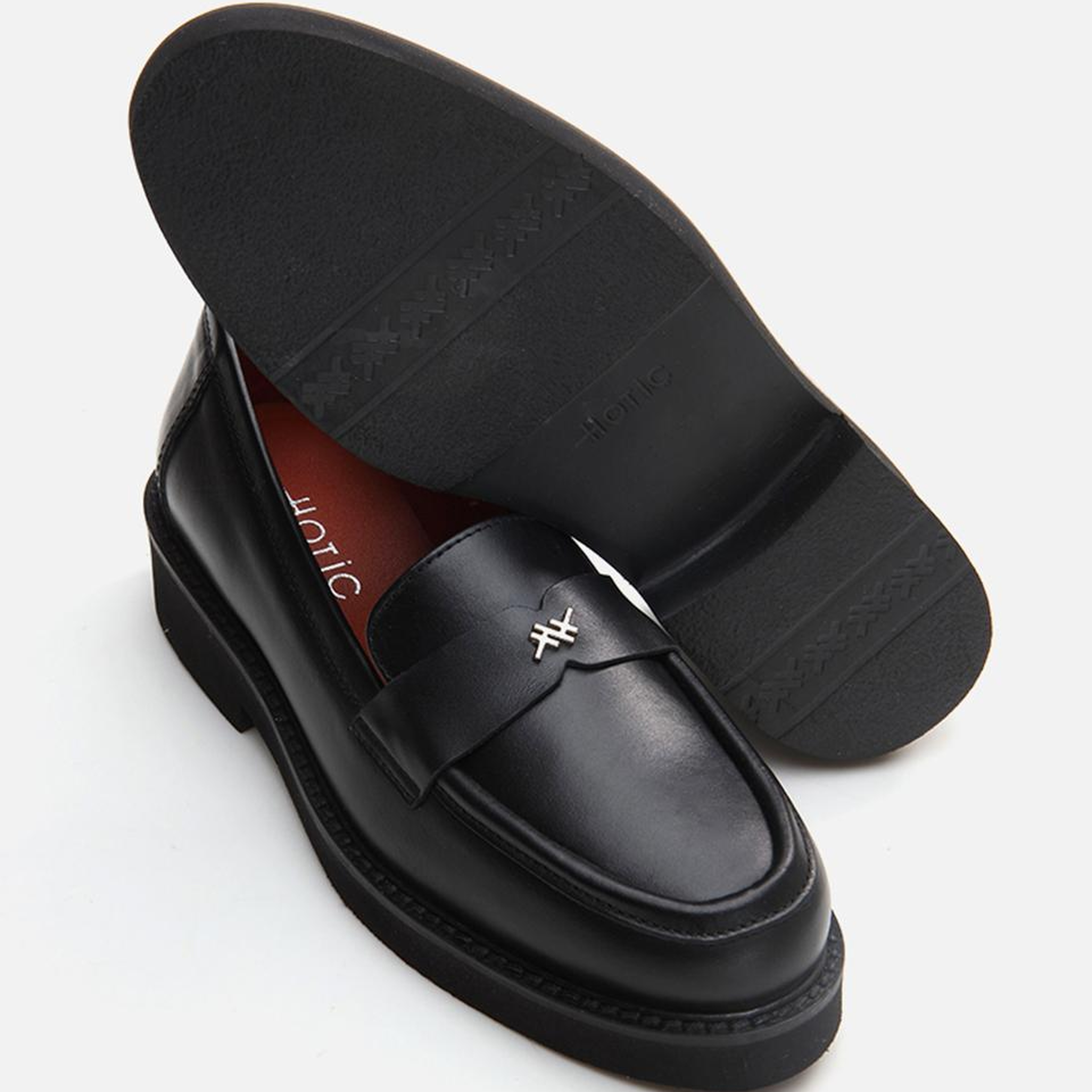 Kadın Deri Siyah Loafer