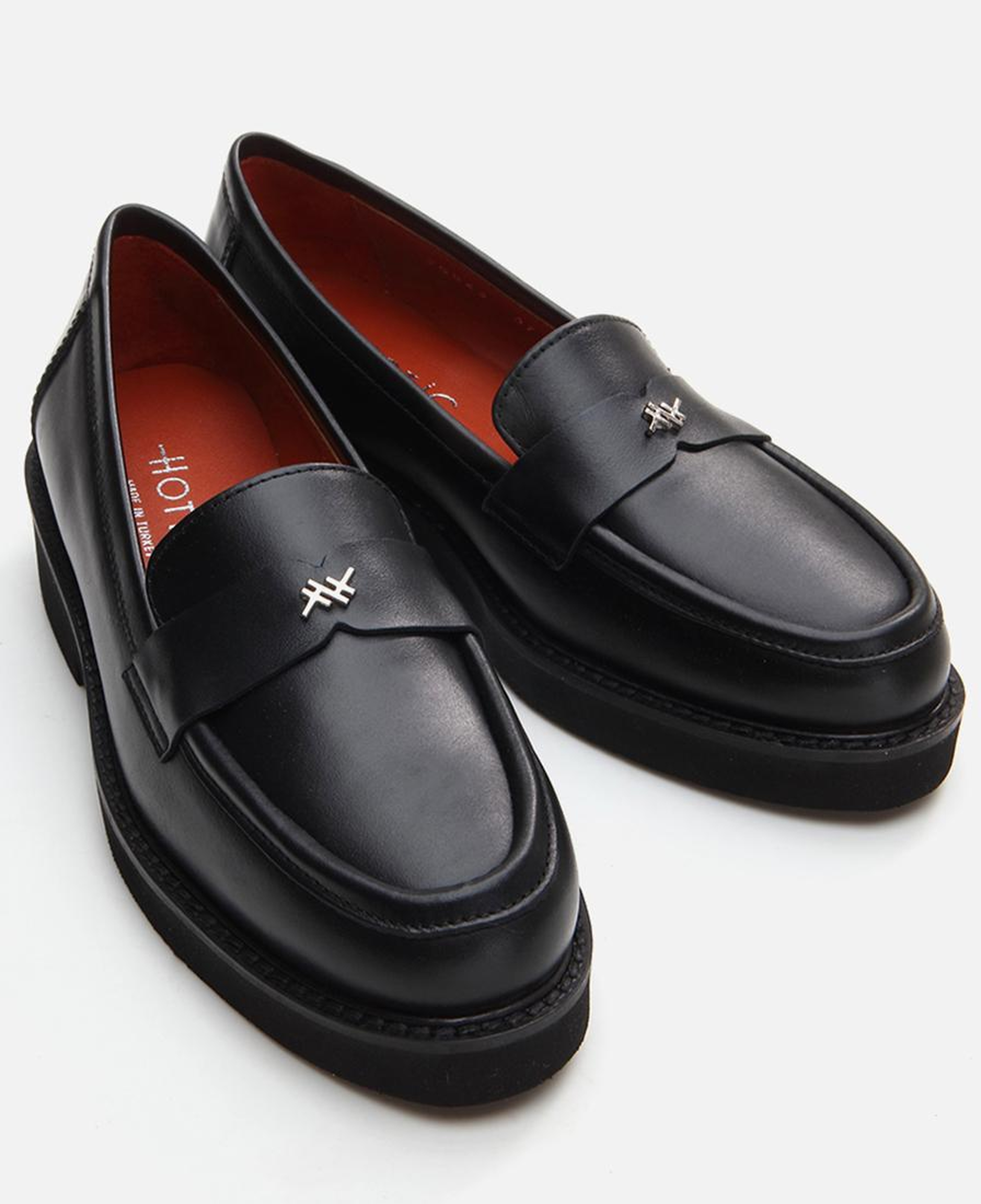 Kadın Deri Siyah Loafer