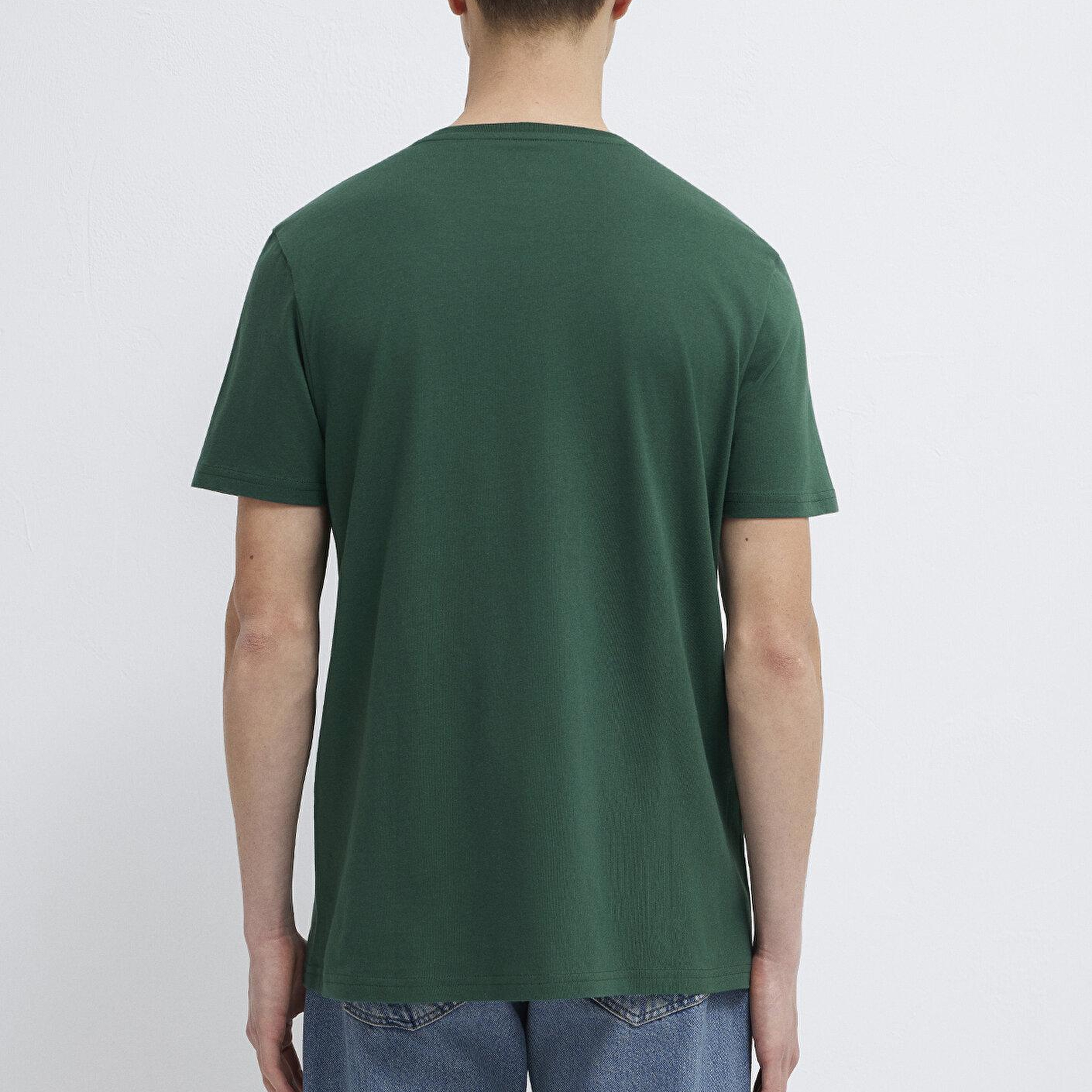 Mavi 3lü Bisiklet Yaka Erkek Basic Tişört Slim Fit / Dar Kesim 0611784-70490