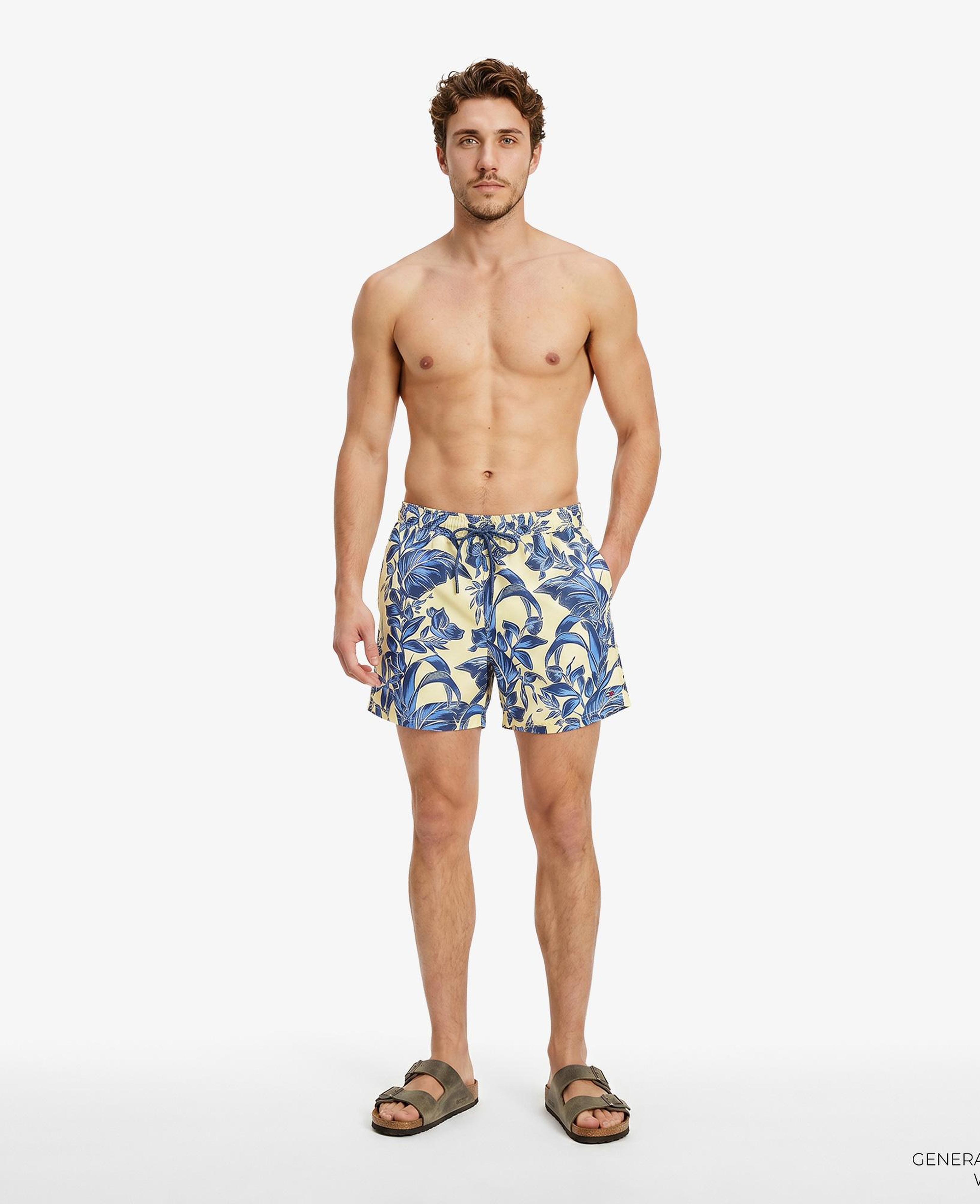 Tommy Hilfiger Essentials Erkek Sarı Deniz Şortu