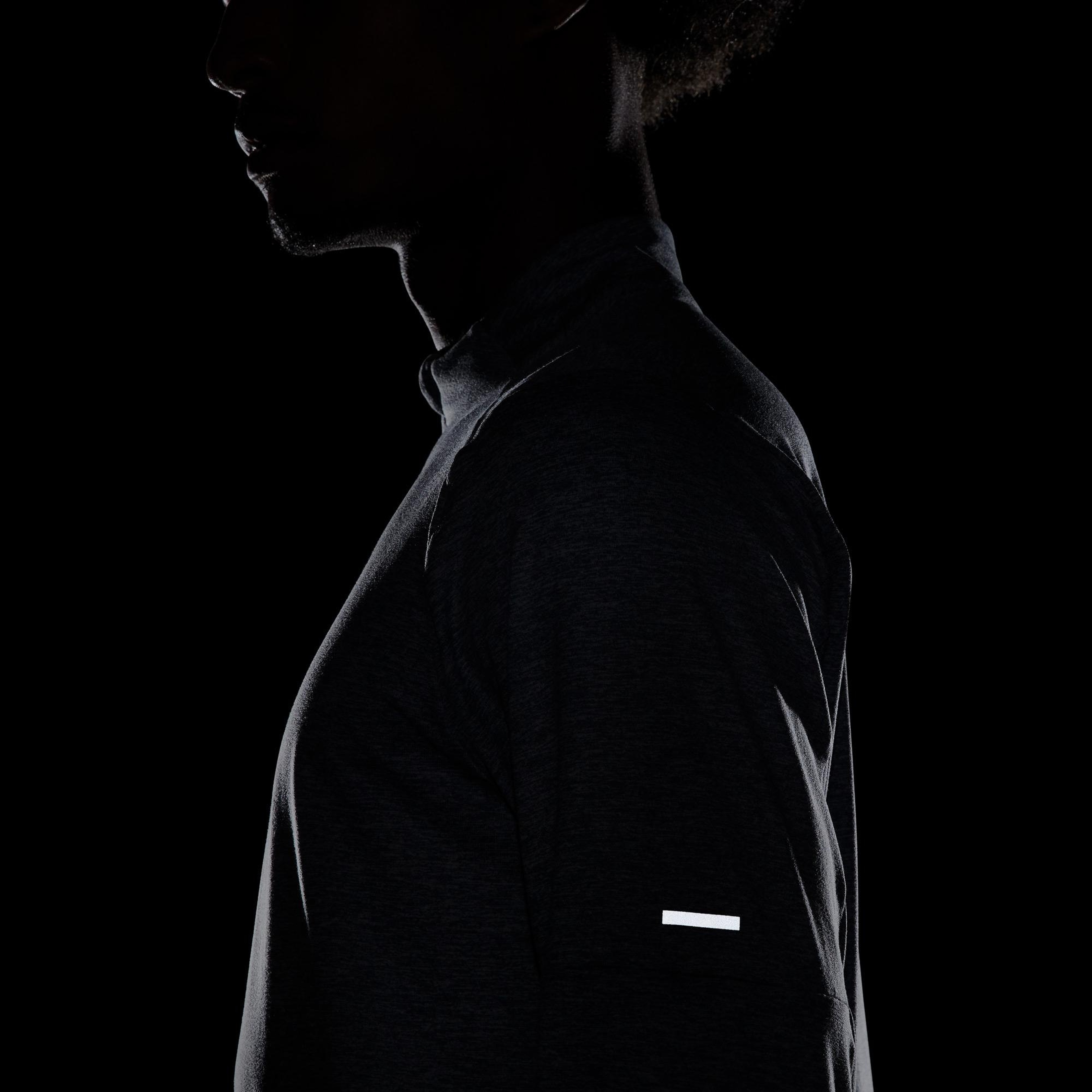 Nike Dri-Fit Element Erkek Gri Sweatshirt