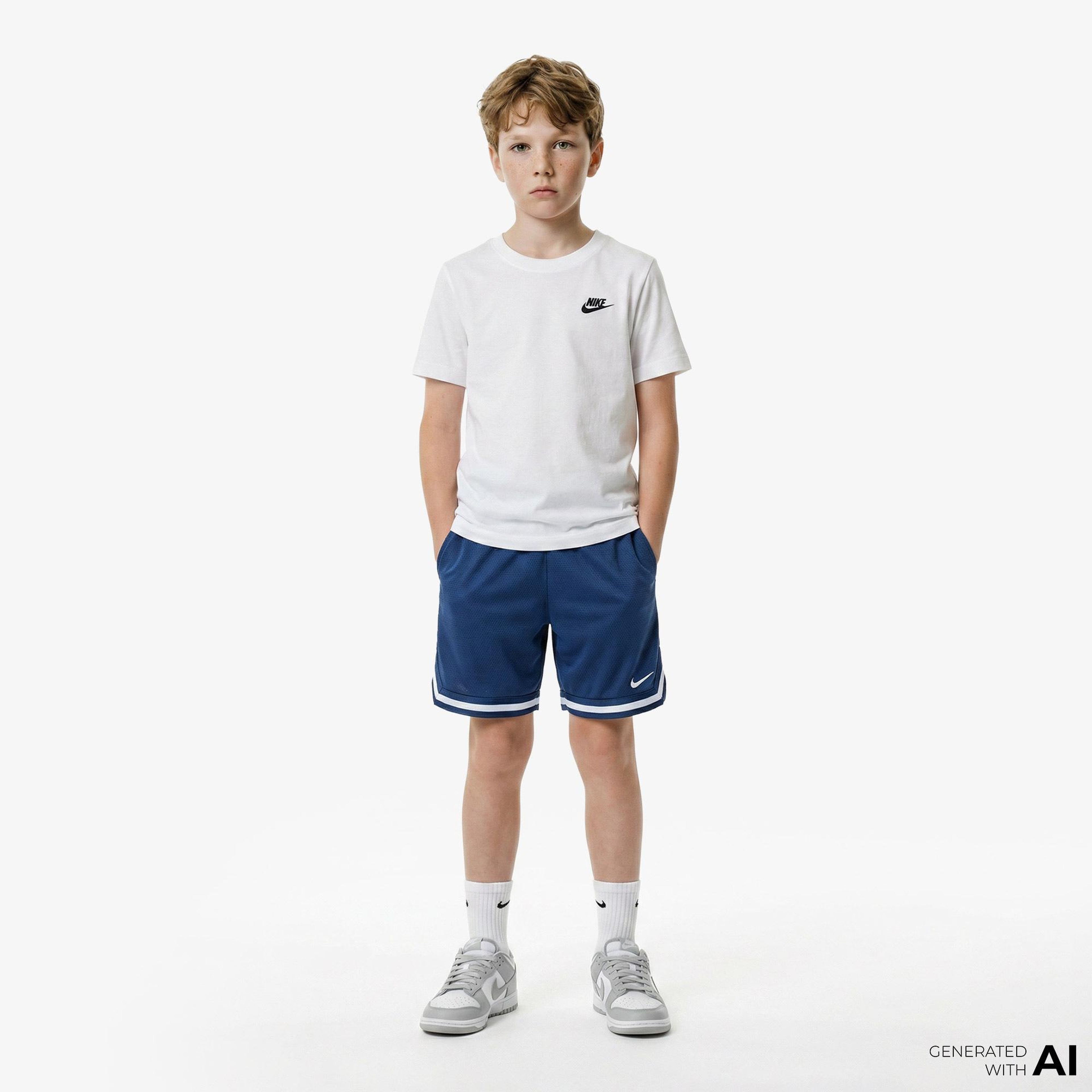 Nike Dri-Fit DNA 13 cm Çocuk Mavi Şort