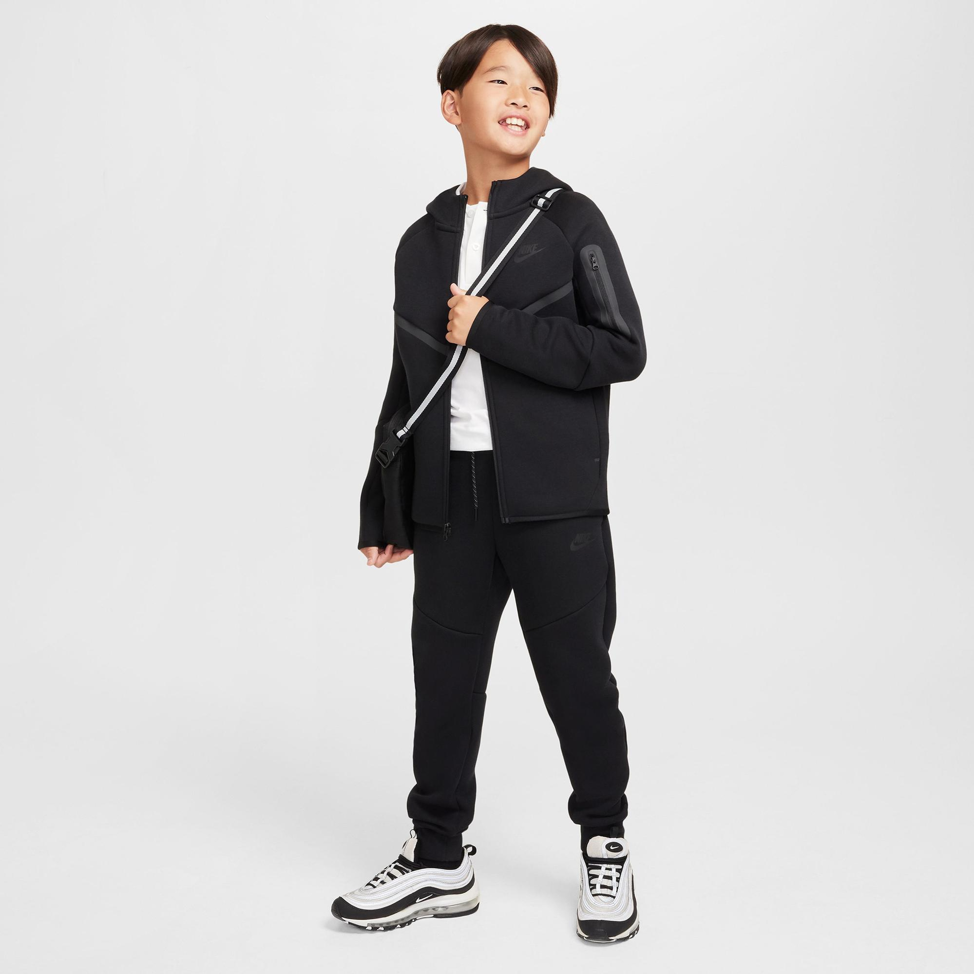 Nike Sportswear Tech Fleece Çocuk Siyah Eşofman Altı