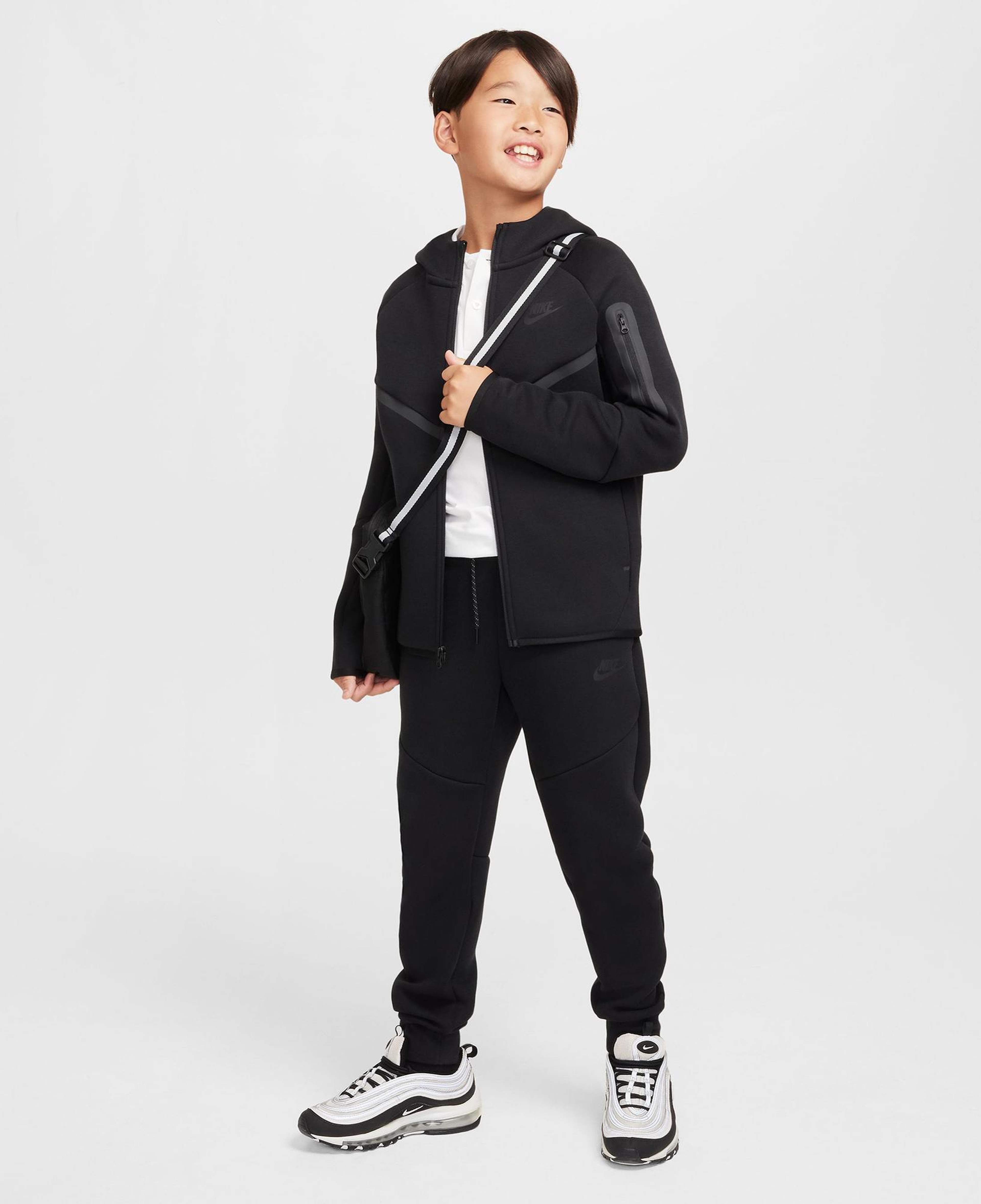 Nike Sportswear Tech Fleece Çocuk Siyah Eşofman Altı