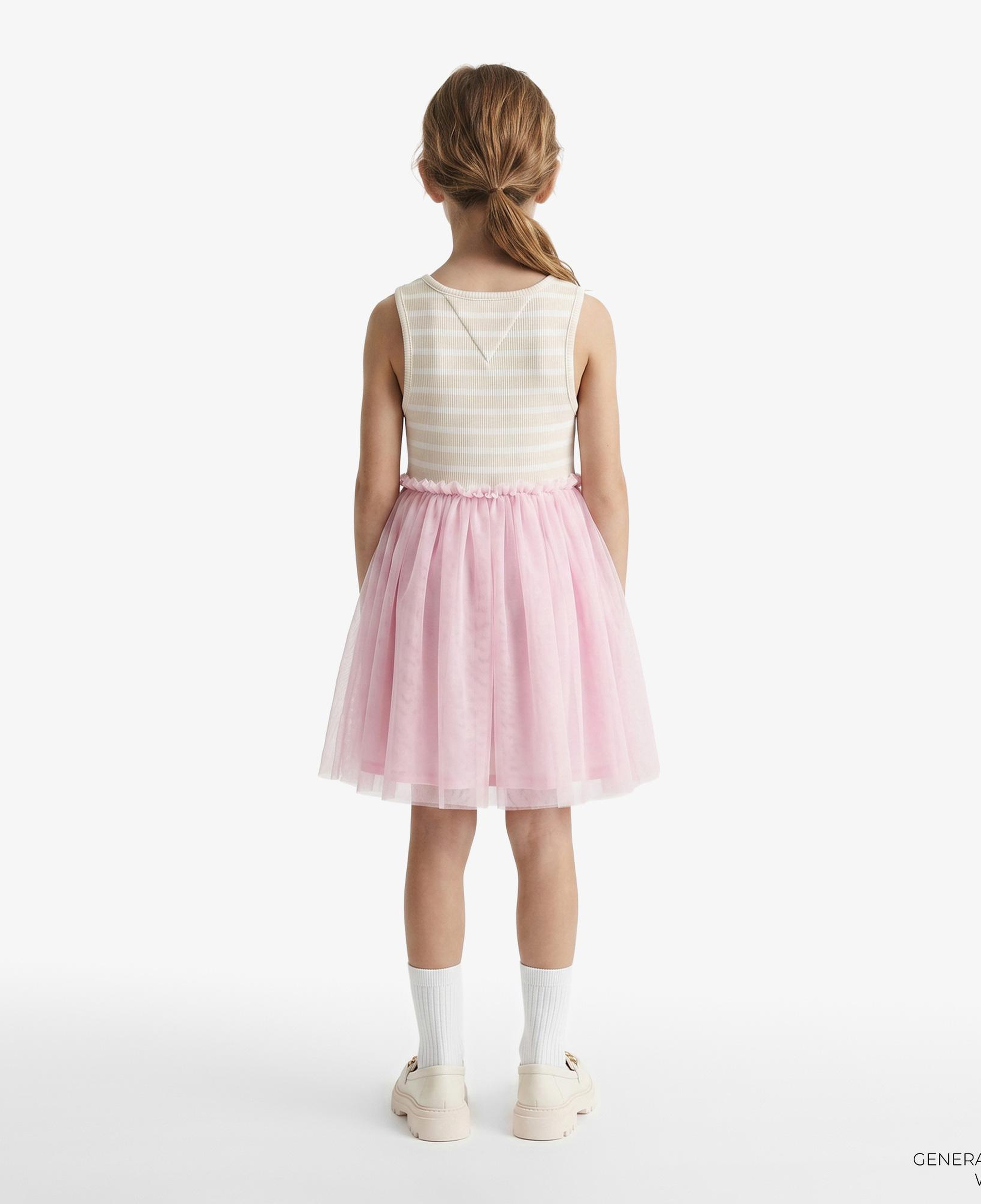Tommy Hilfiger Little Çocuk Pembe Elbise
