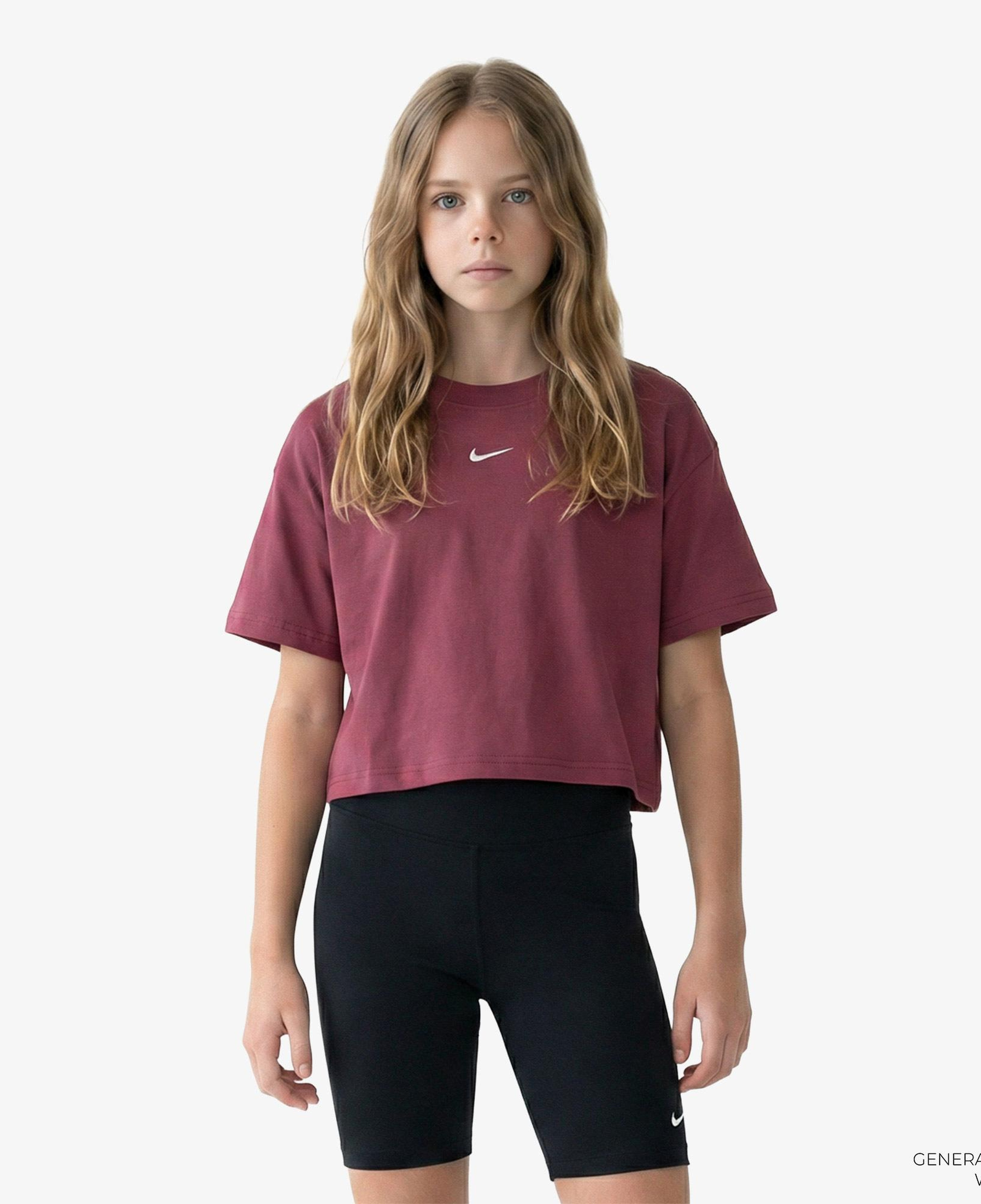 Nike Sportswear Essential Genç Çocuk Pembe T-Shirt