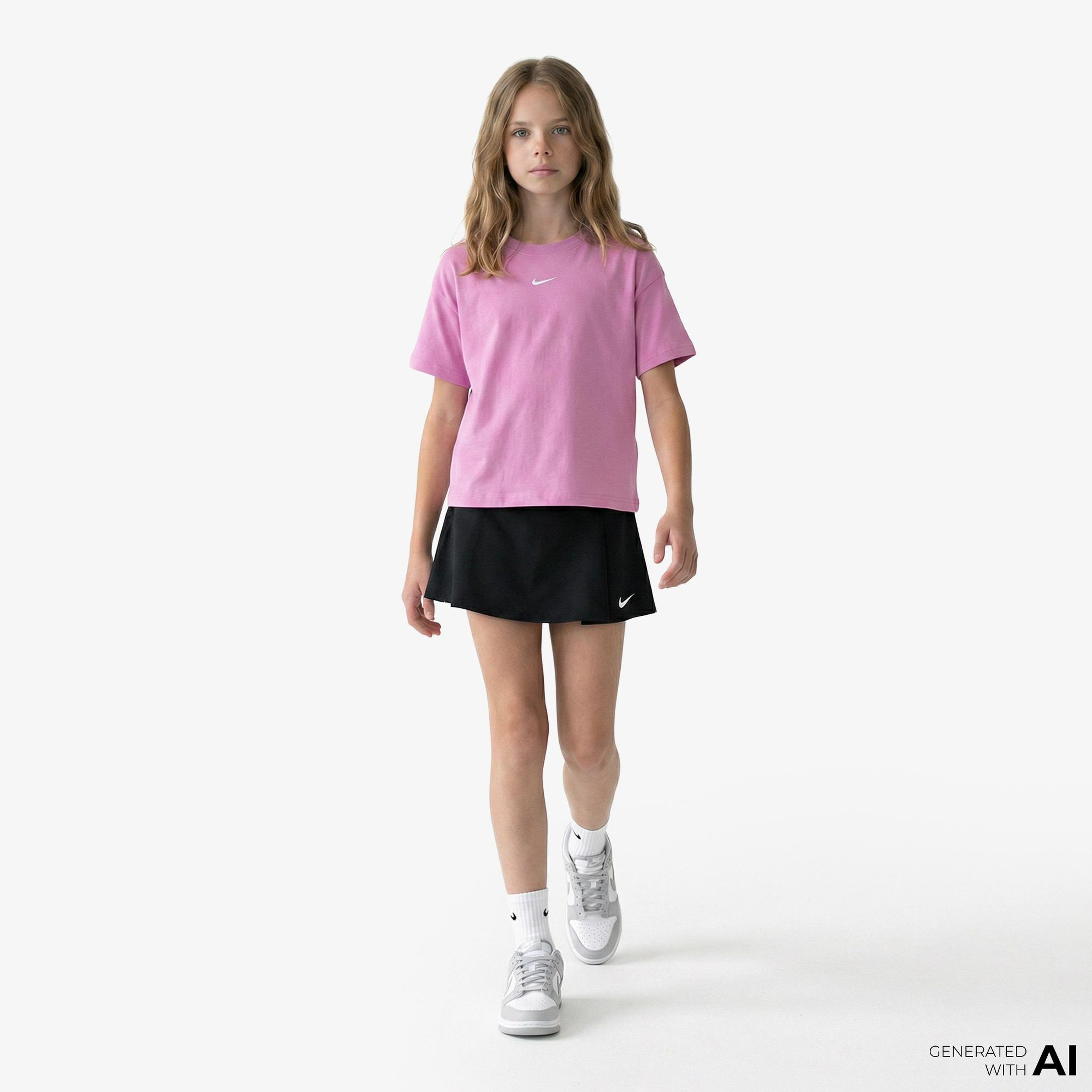 Nike Sportswear Essential Çocuk Pembe T-Shirt