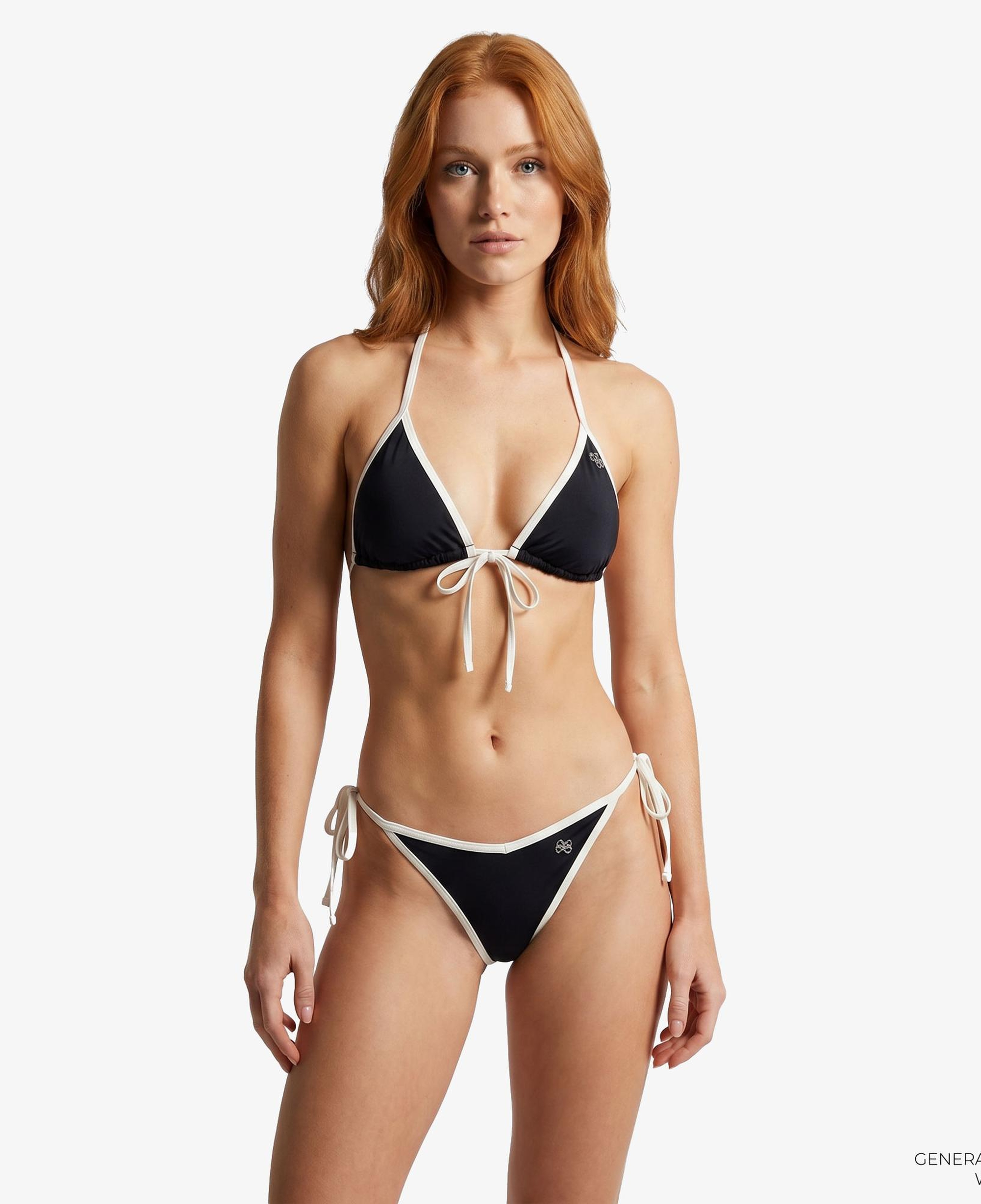 Guess Niki String Kadın Bej Bikini Altı