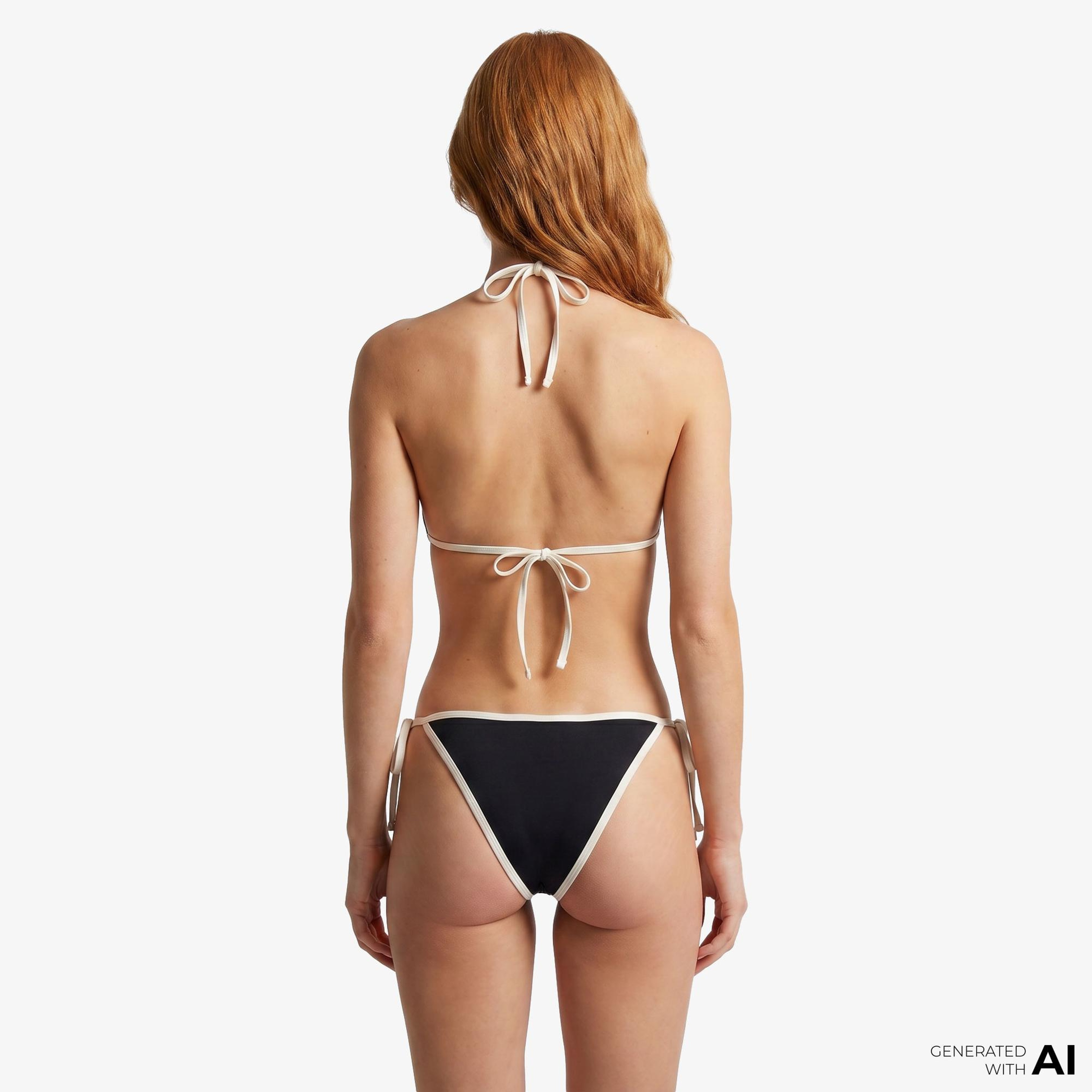 Guess Niki String Kadın Bej Bikini Altı