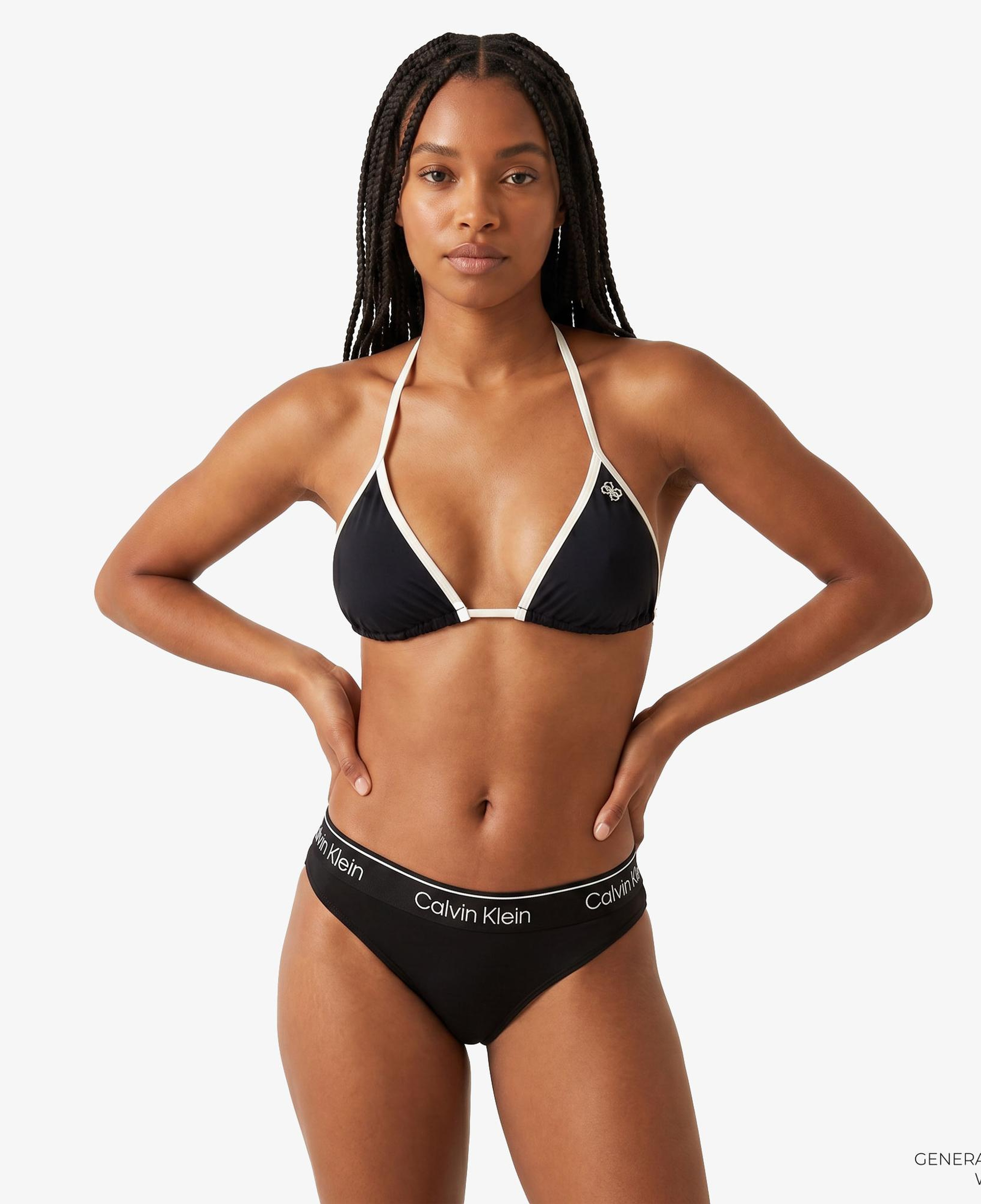 Guess Niki Üçgen Kadın Bej Bikini Üstü