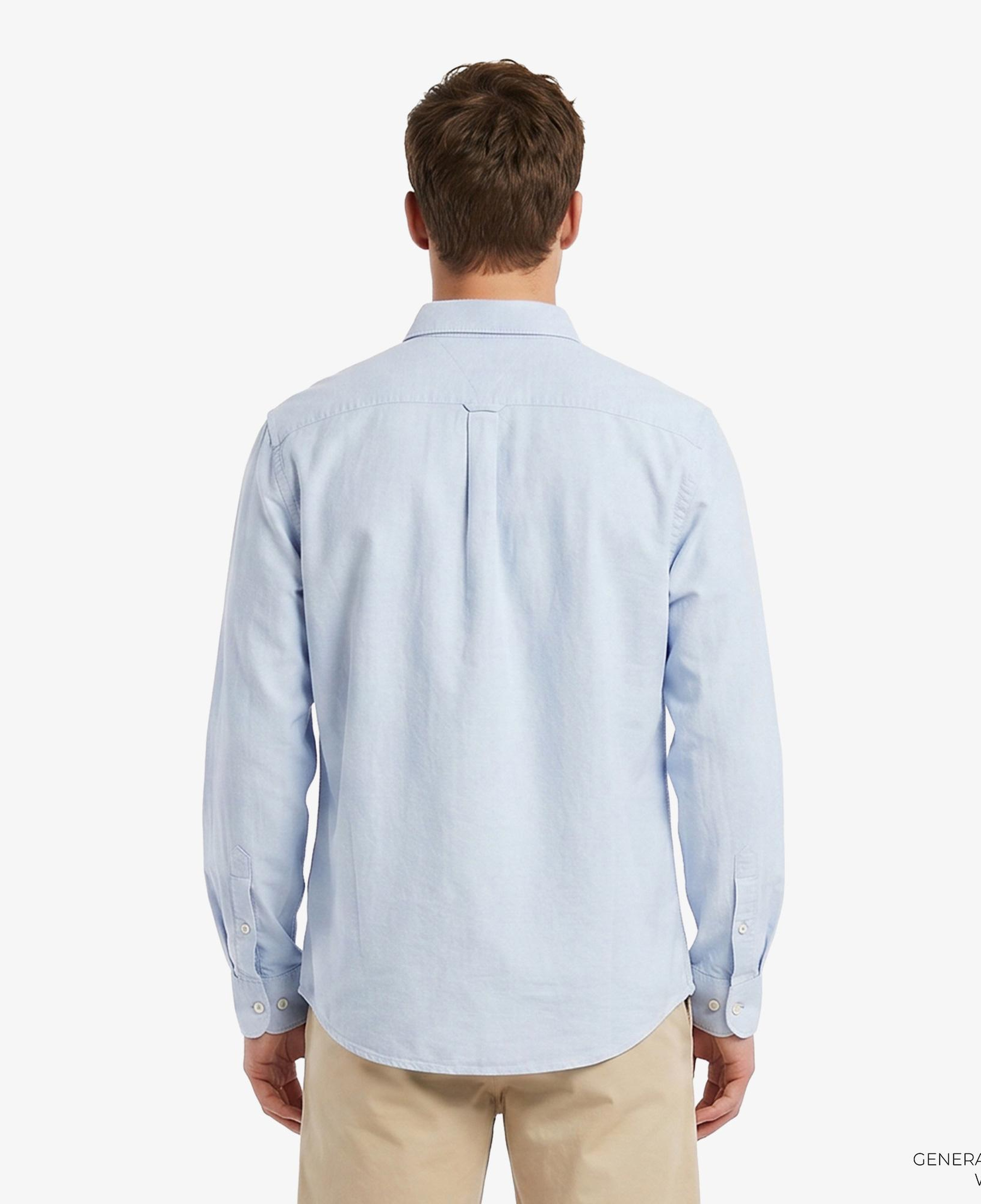 Tommy Hilfiger Linen Erkek Mavi Gömlek