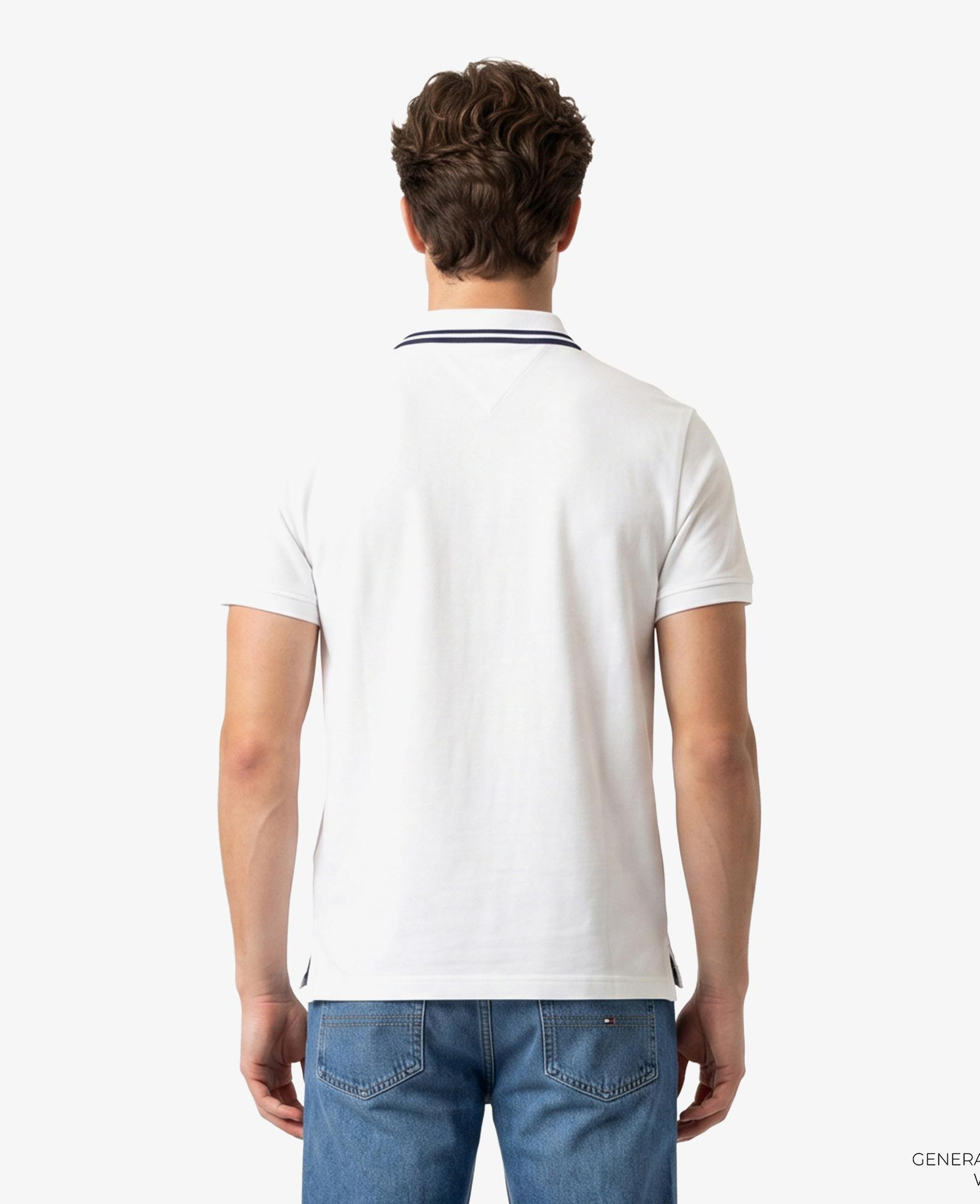 Tommy Hilfiger Country Club Erkek Beyaz Polo Yaka T-Shirt