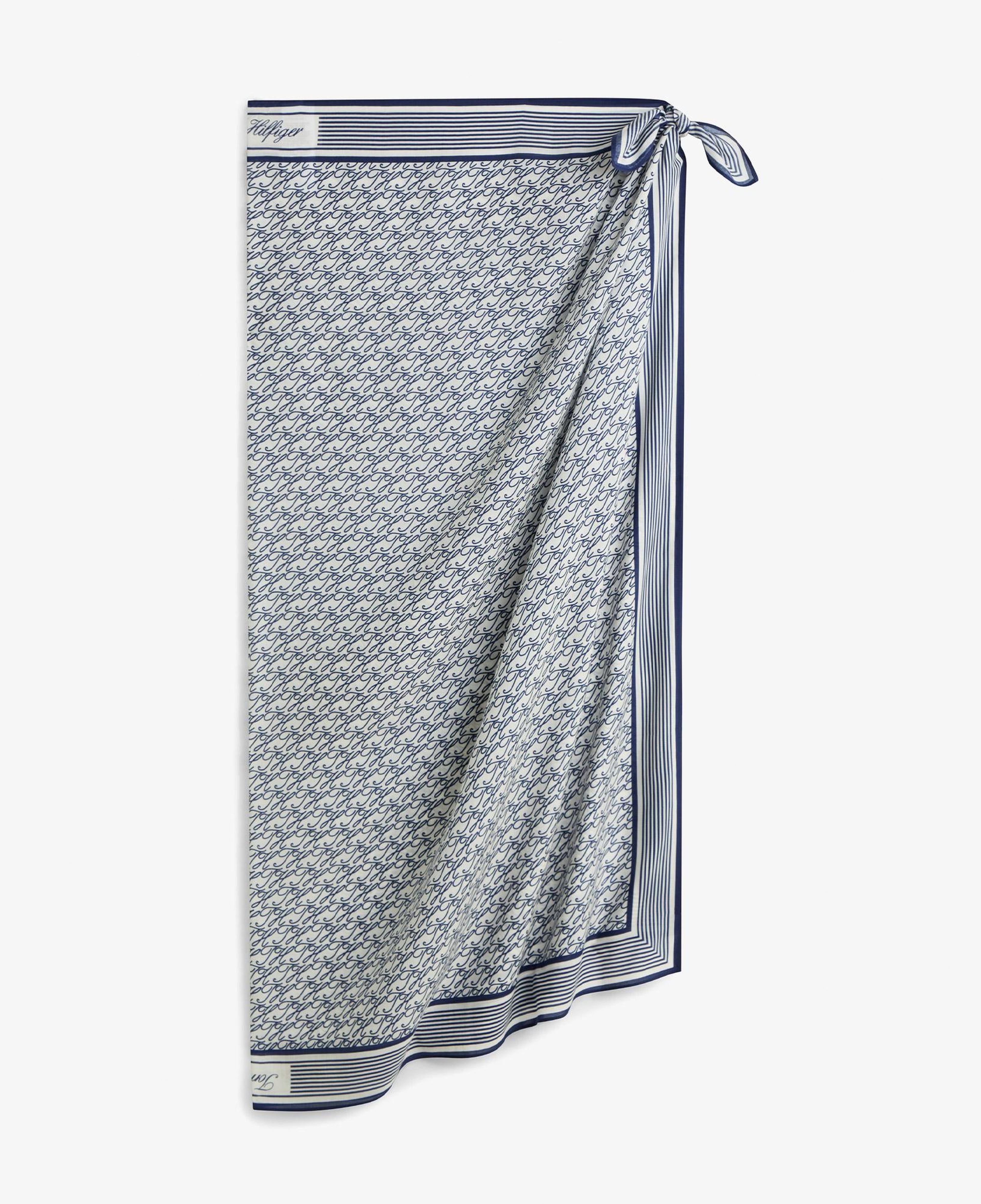 Tommy Hilfiger Cover Up Kadın Mavi Pareo
