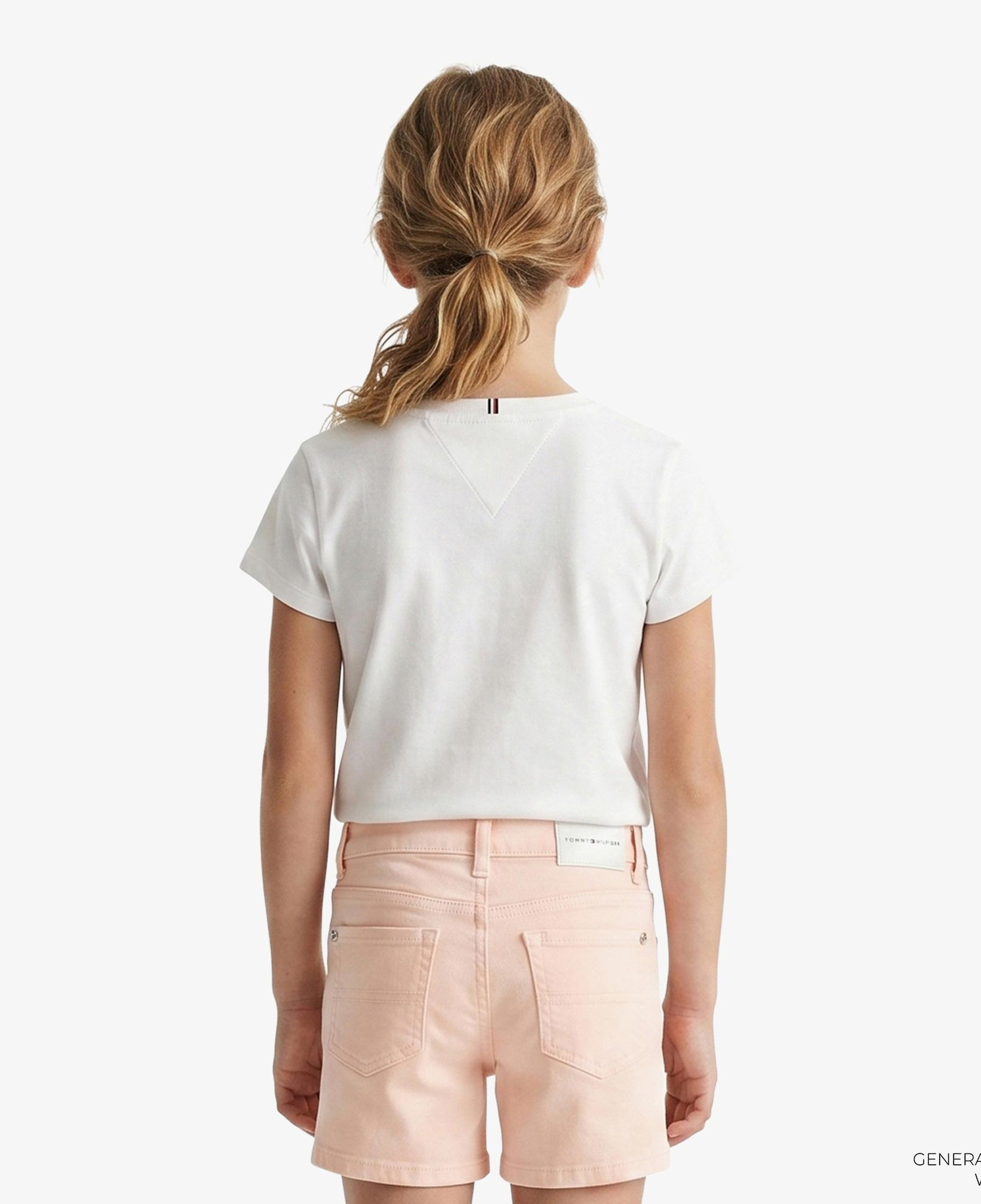 Tommy Hilfiger Star Çocuk Beyaz T-Shirt