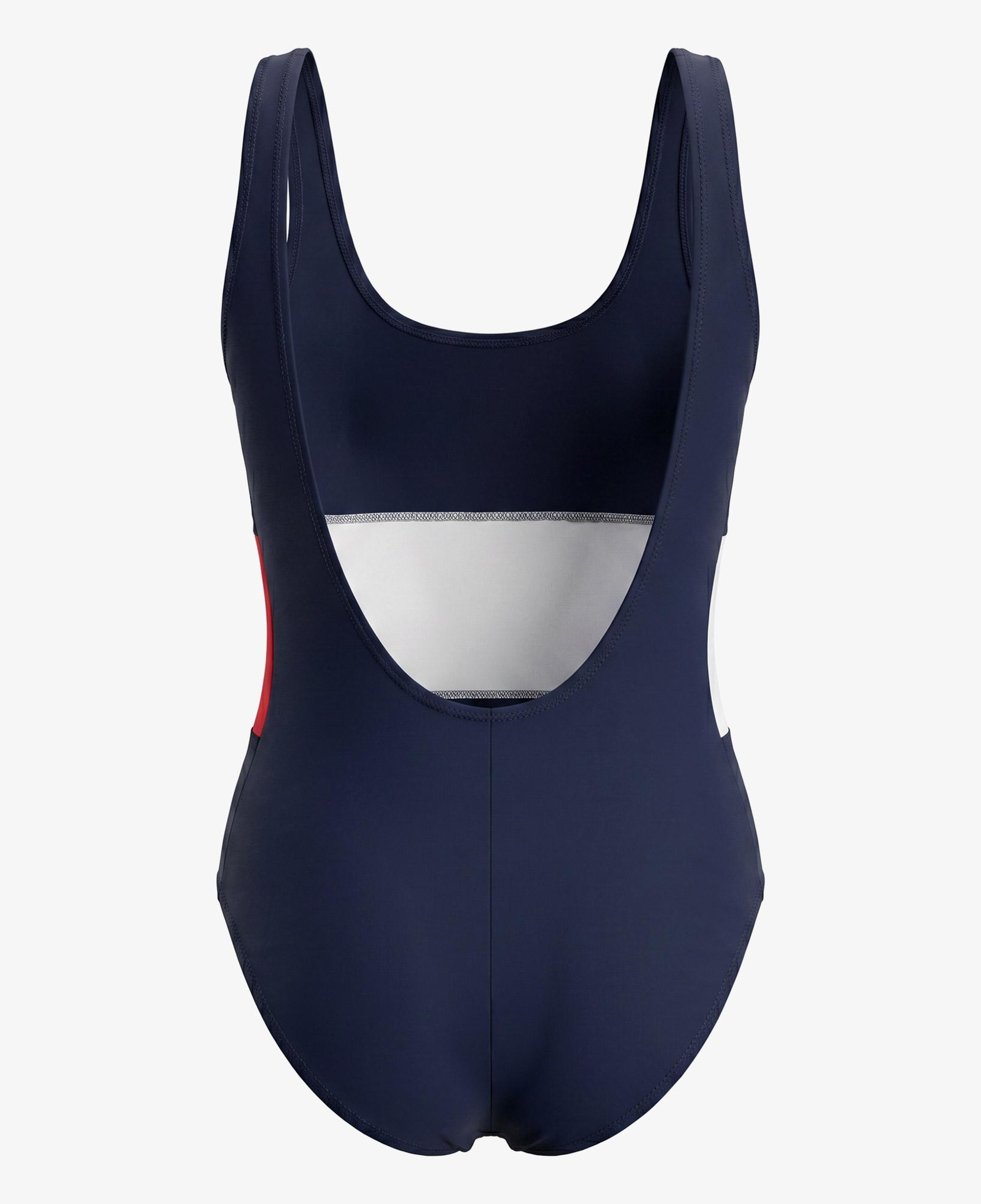 Tommy Hilfiger Core Flag Kadın Lacivert Mayo