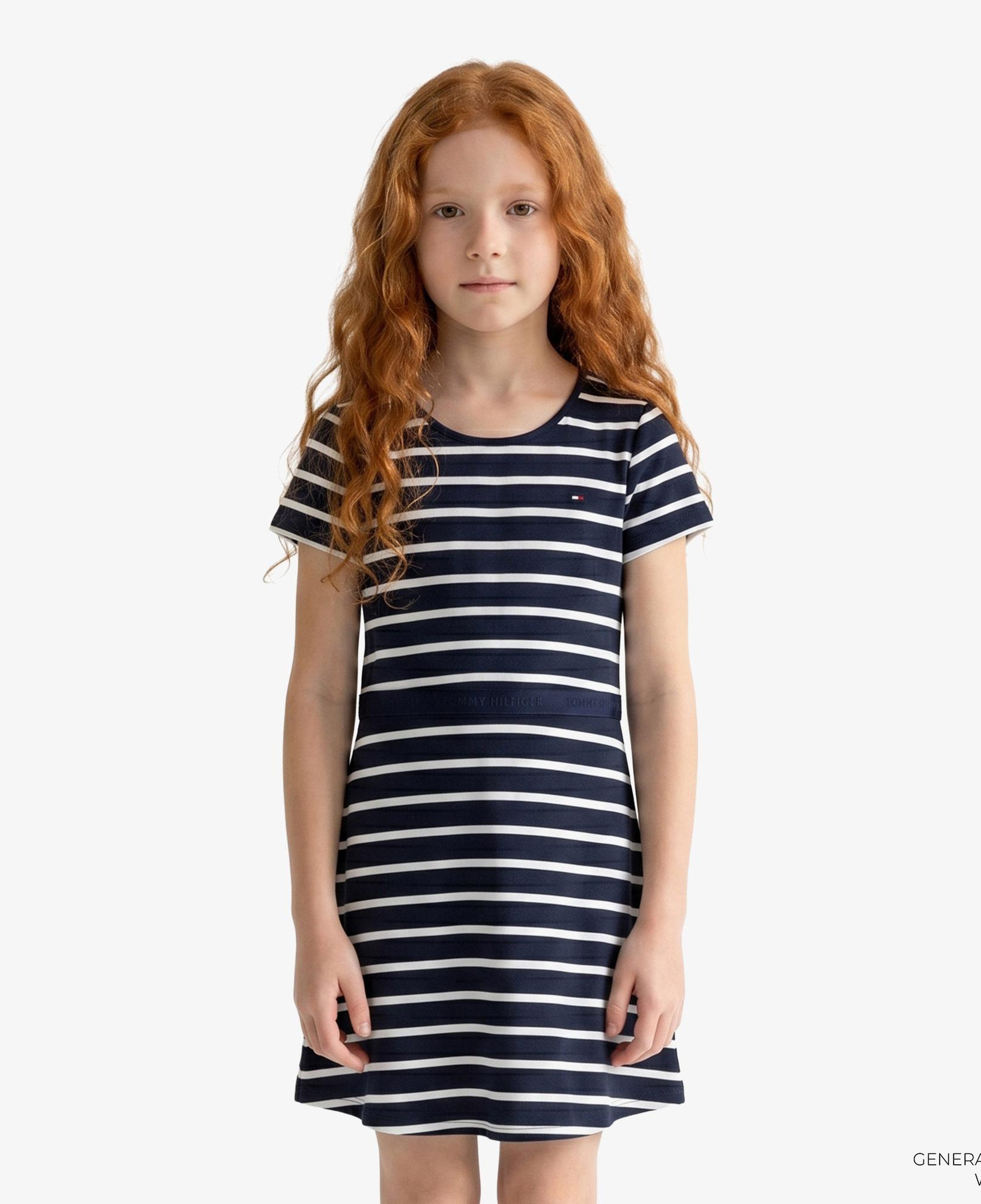 Tommy Hilfiger Essentials Çocuk Lacivert Elbise