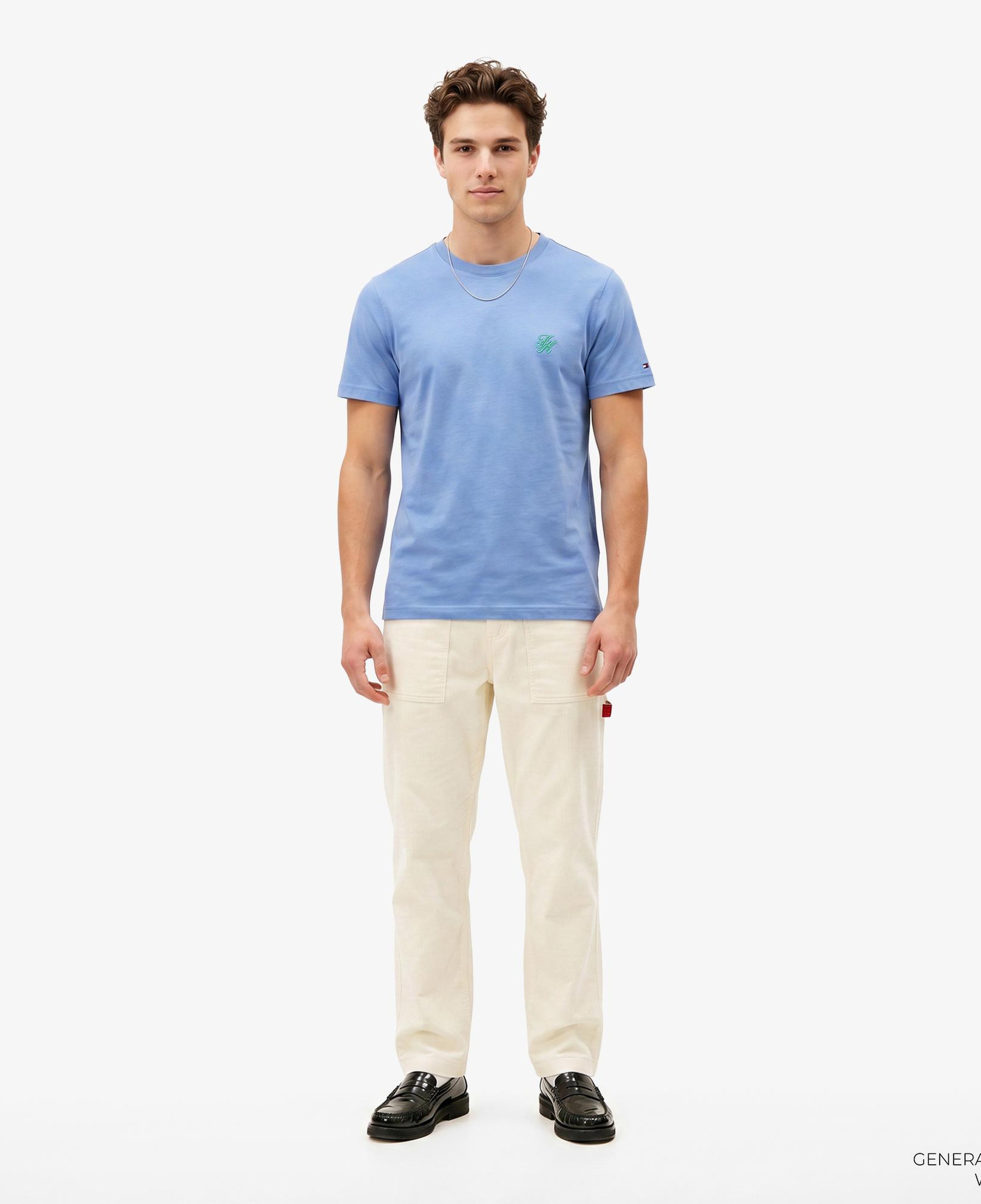 Tommy Hilfiger Swimshop Erkek Mavi T-Shirt