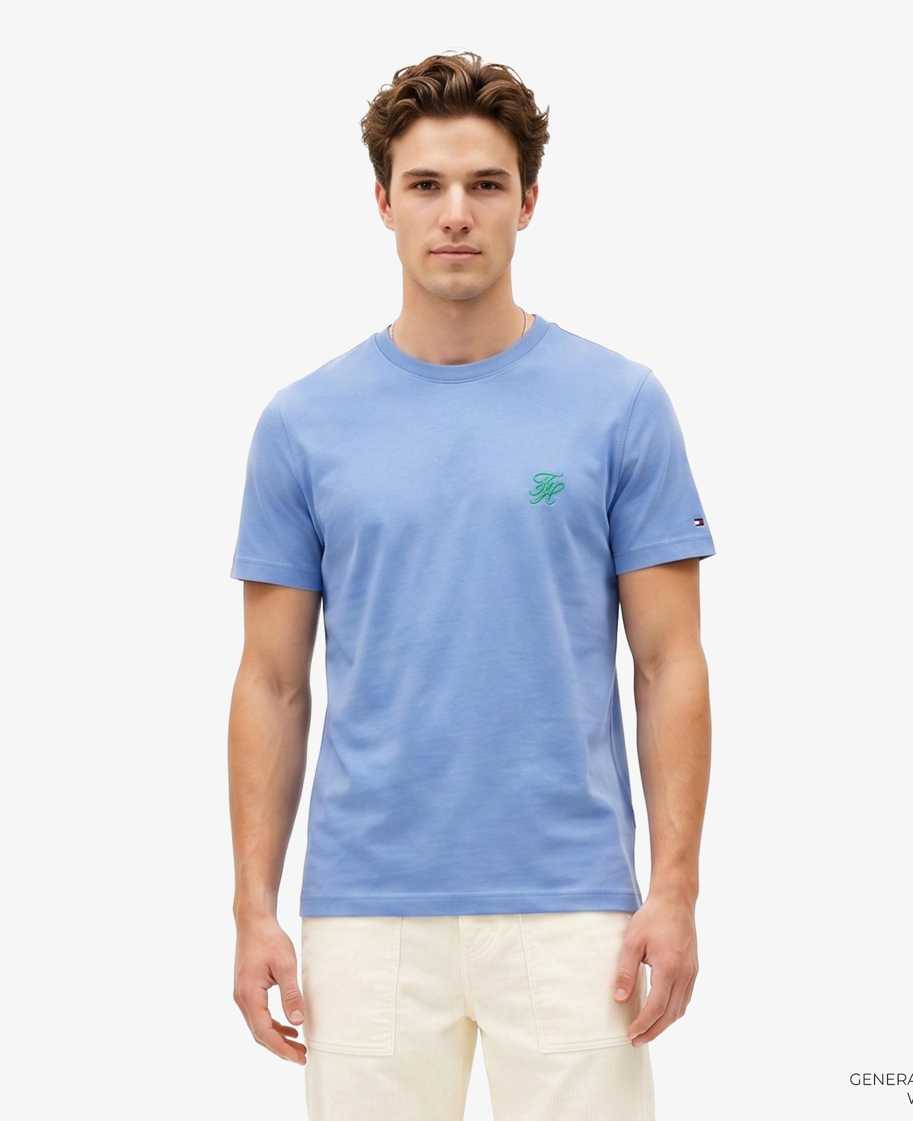 Tommy Hilfiger Swimshop Erkek Mavi T-Shirt
