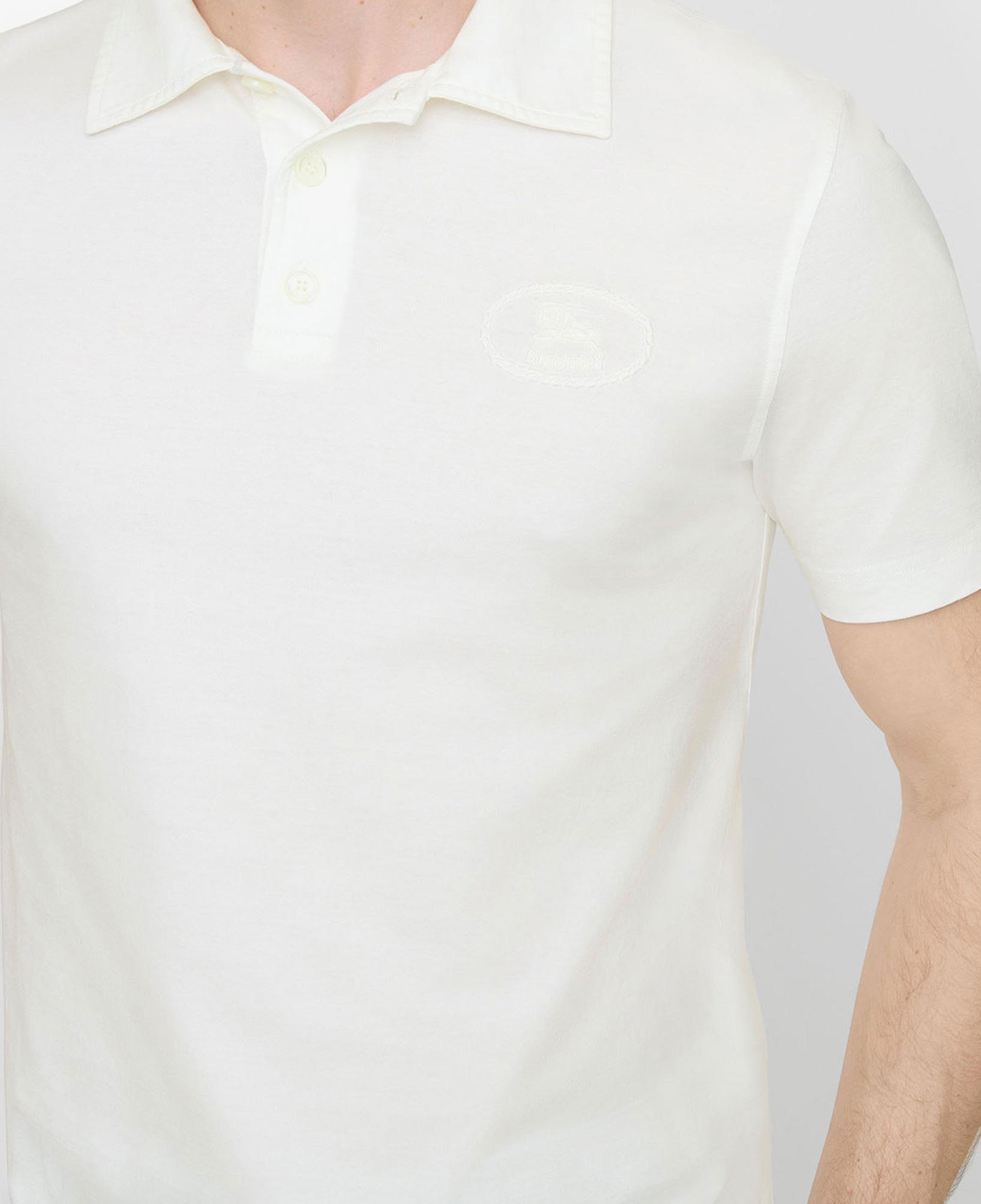 Burberry Erkek Beyaz Polo