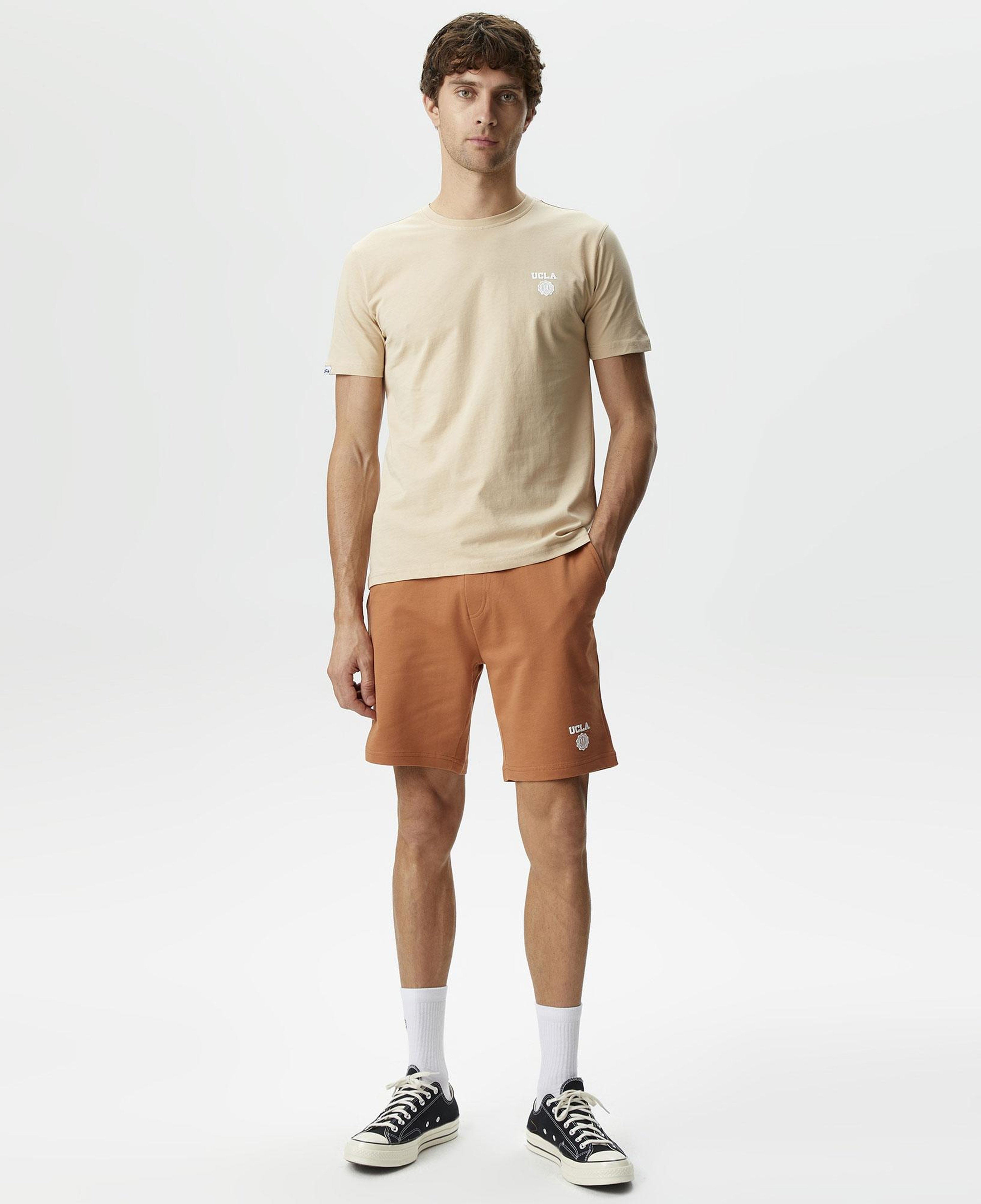 Ucla Bass Erkek Kahverengi T-Shirt