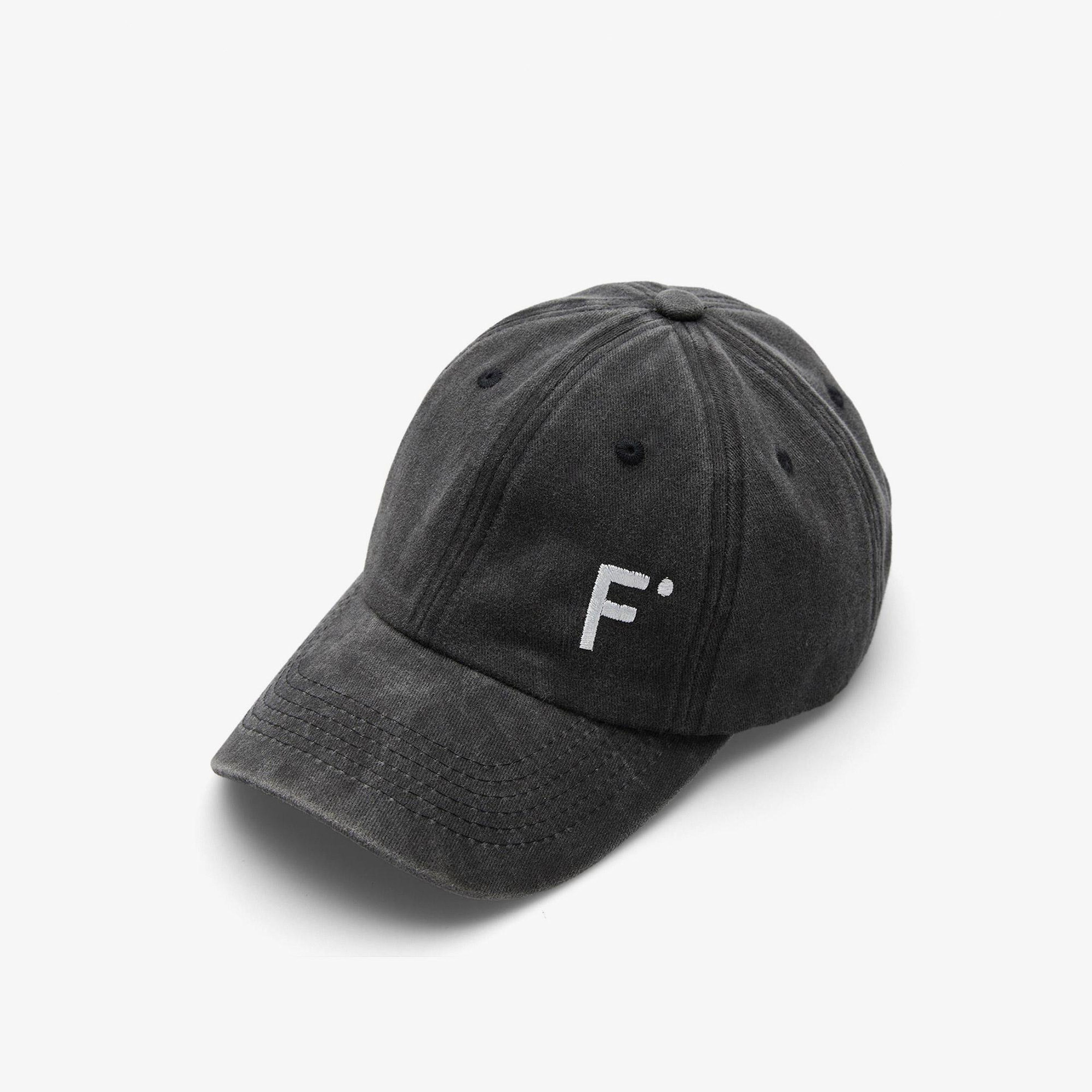 FashFed Yıkamalı Unisex Antrasit Şapka