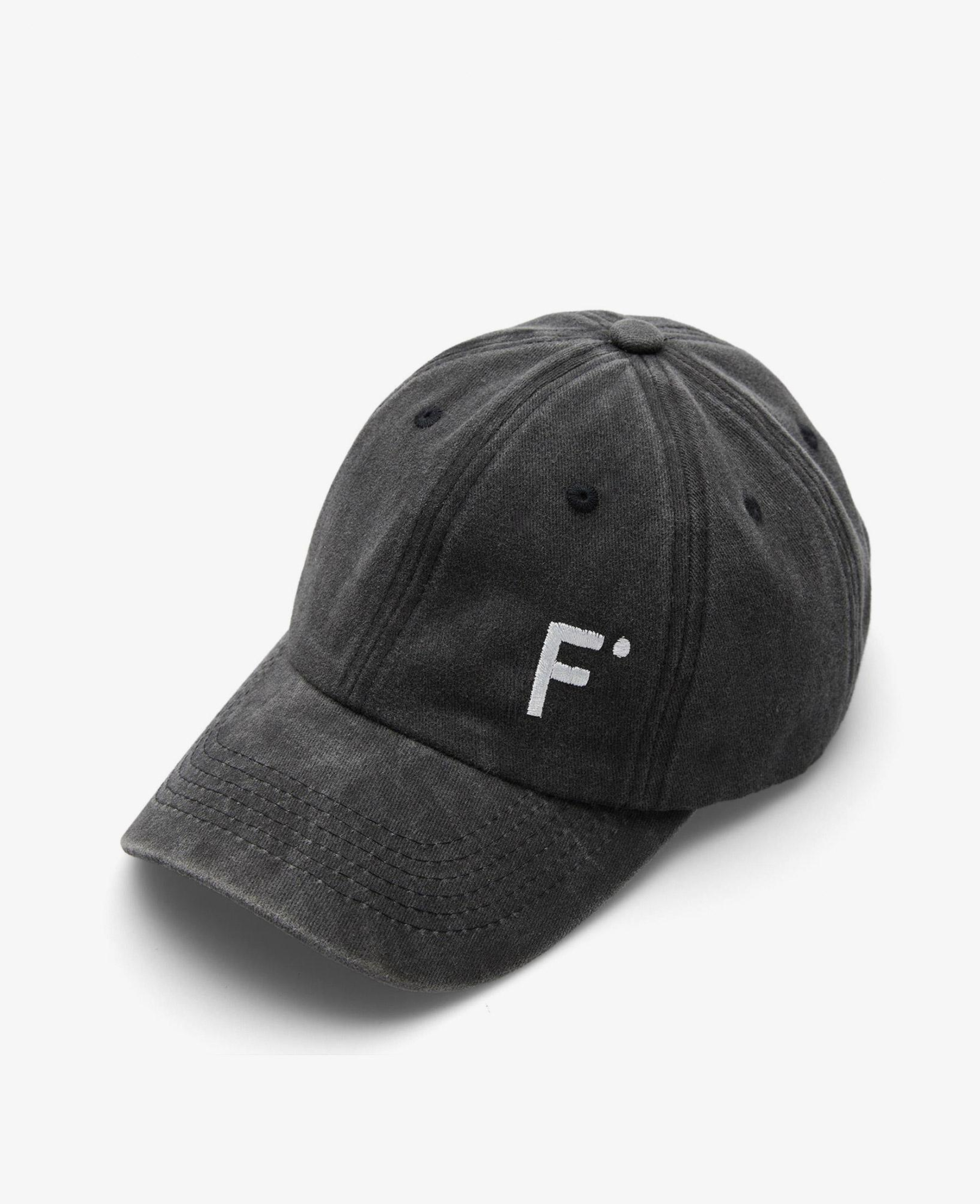 FashFed Yıkamalı Unisex Antrasit Şapka