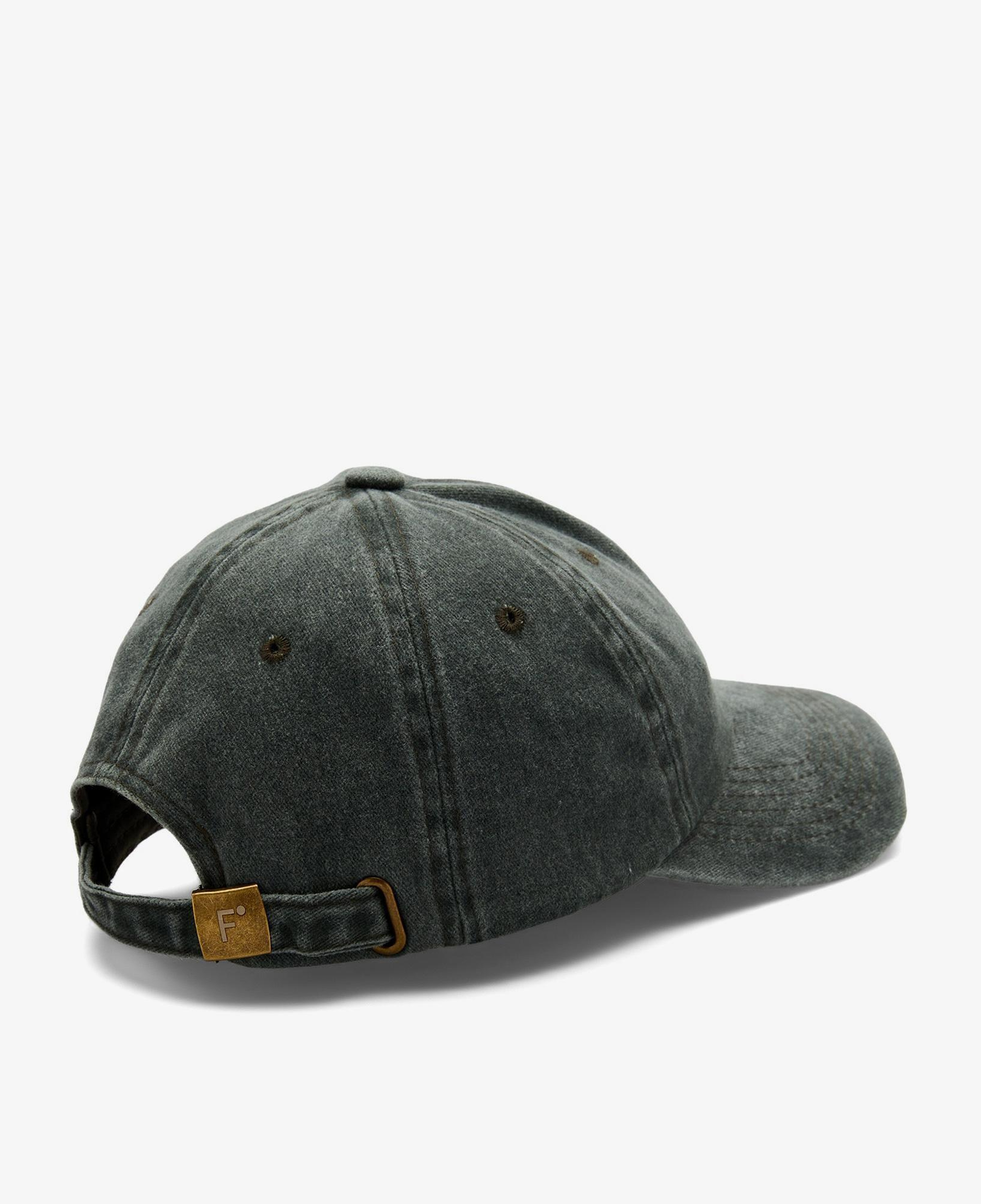 FashFed Yıkamalı Unisex Yeşil Şapka