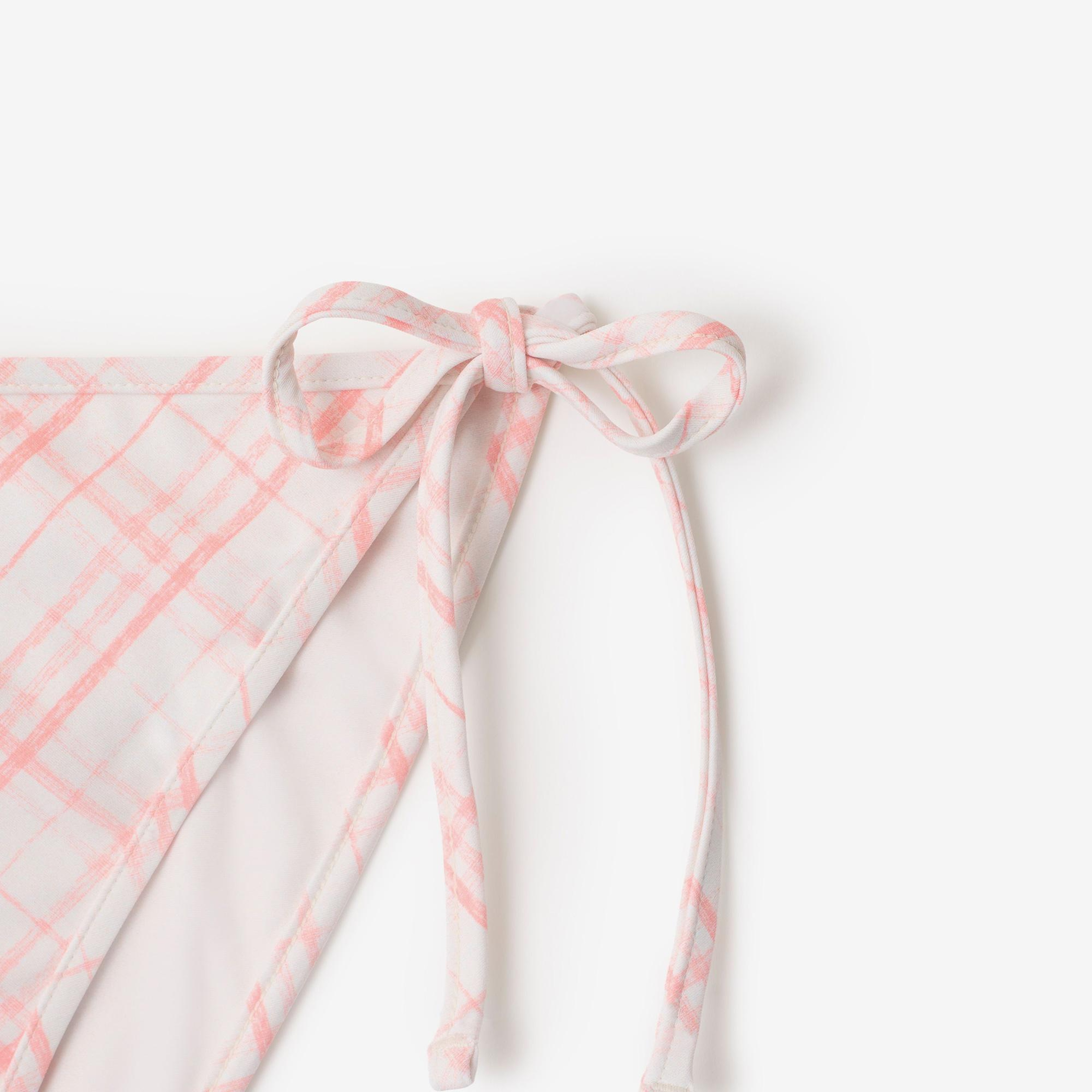 Burberry Check Kadın Pembe Bikini Altı