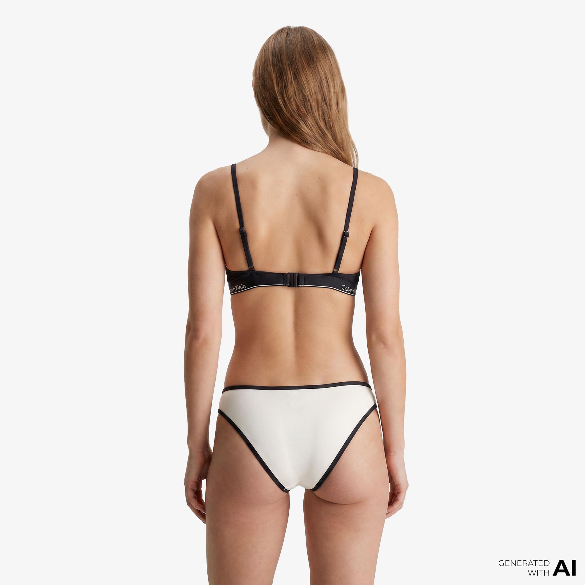 Calvin Klein Hipster Kadın Beyaz Bikini Altı