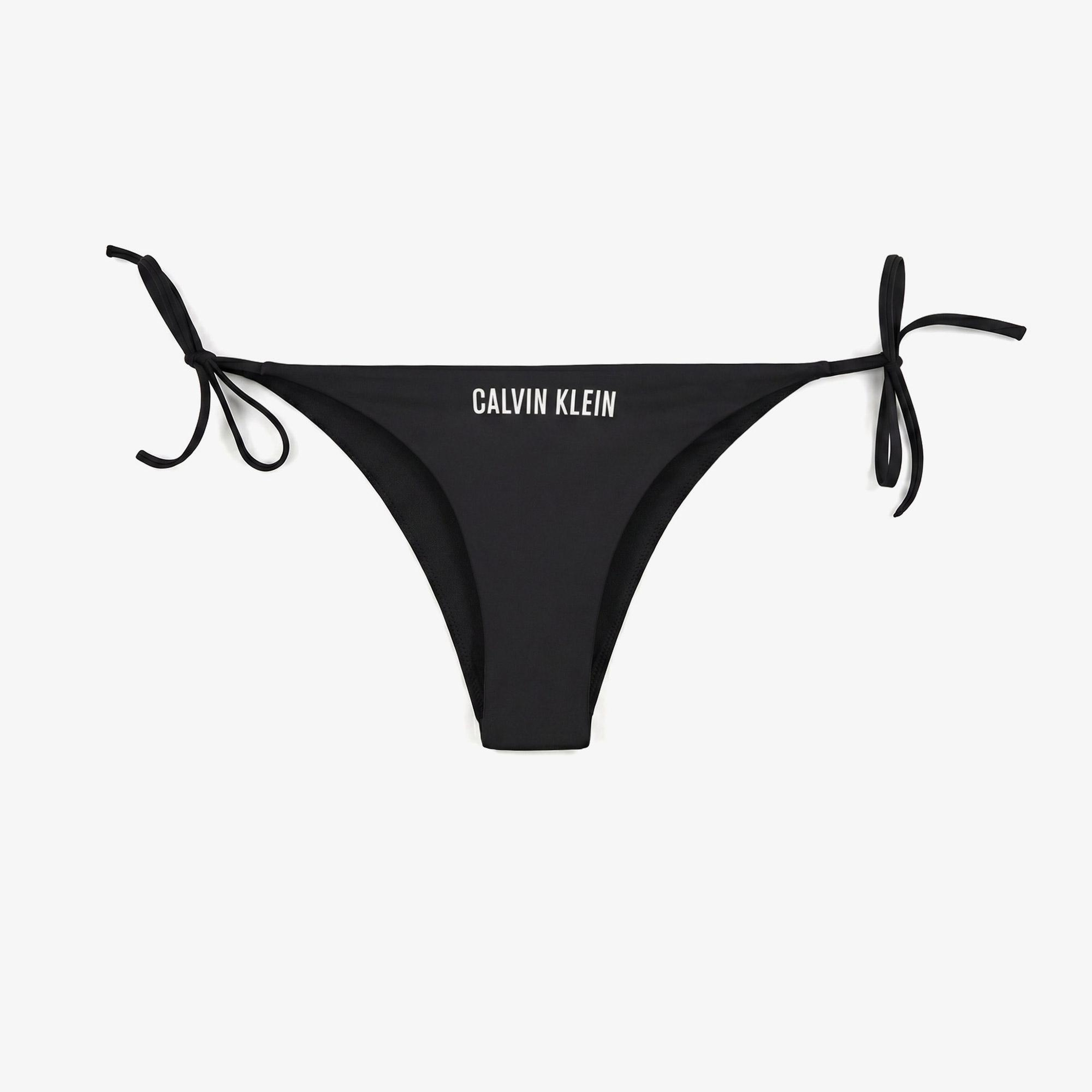 Calvin Klein Side Tie Kadın Siyah Bikini Altı