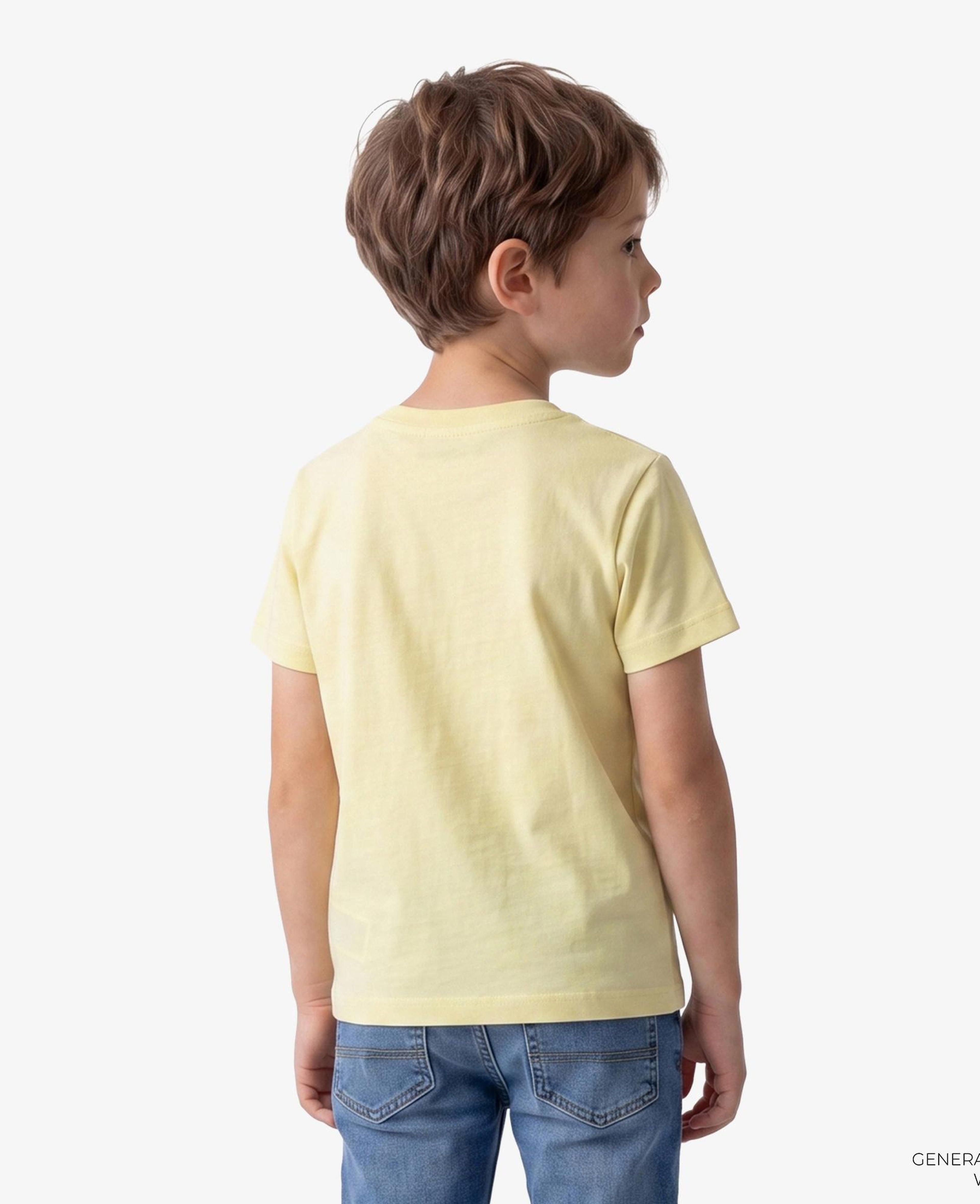 Calvin Klein Logo Çocuk Sarı T-Shirt