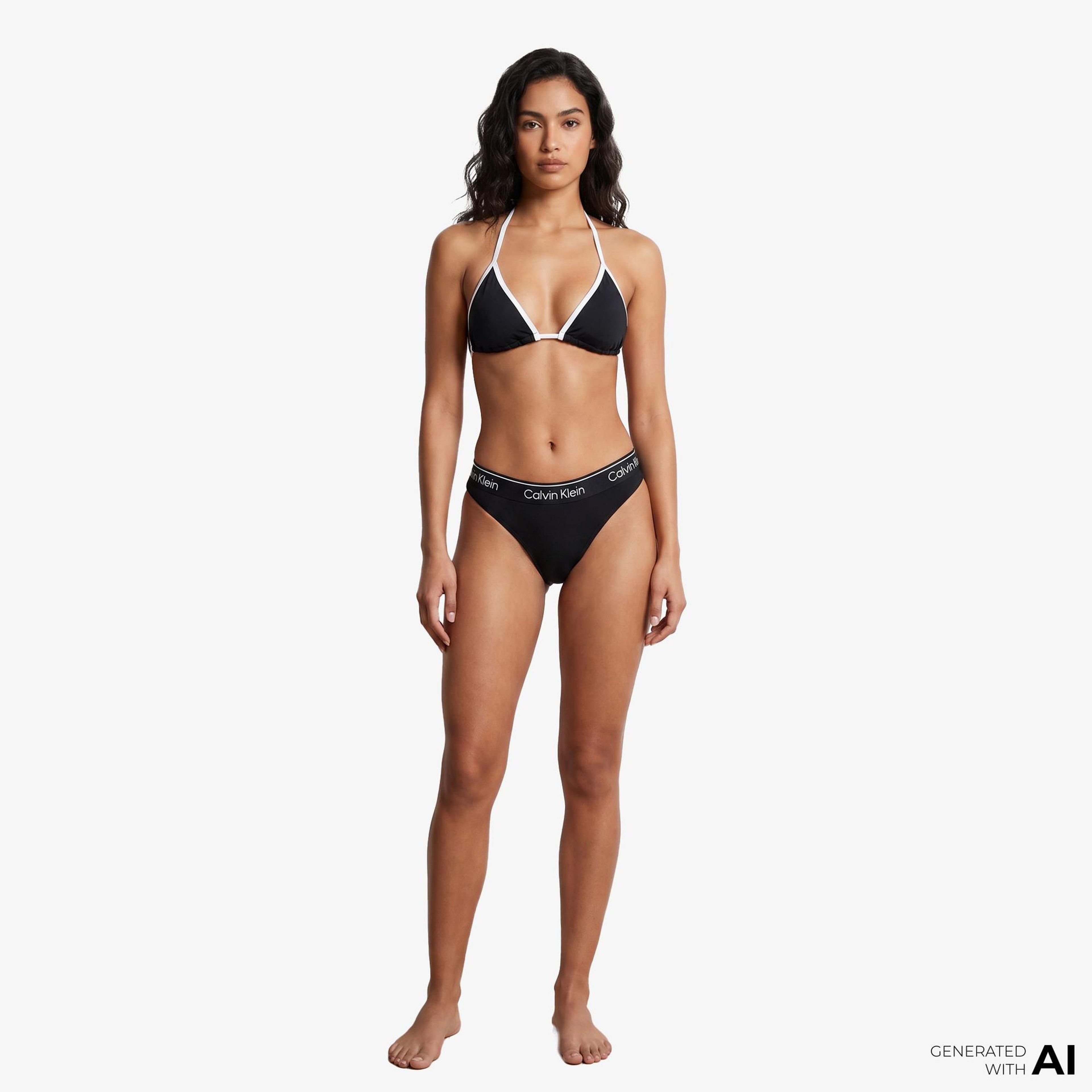 Calvin Klein Brazilian Kadın Siyah Bikini Altı