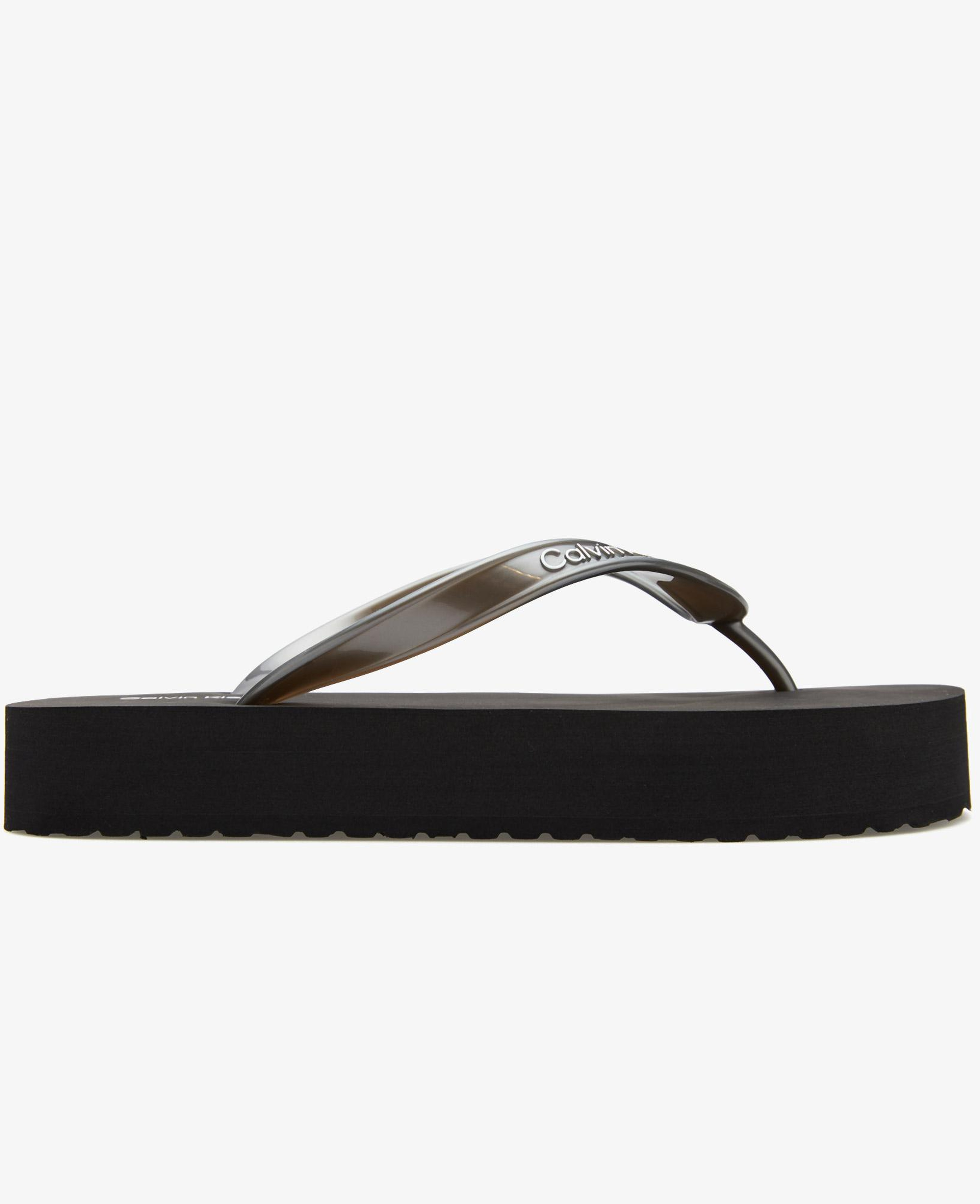 Calvin Klein Flatform Flip Flop Kadın Siyah Terlik
