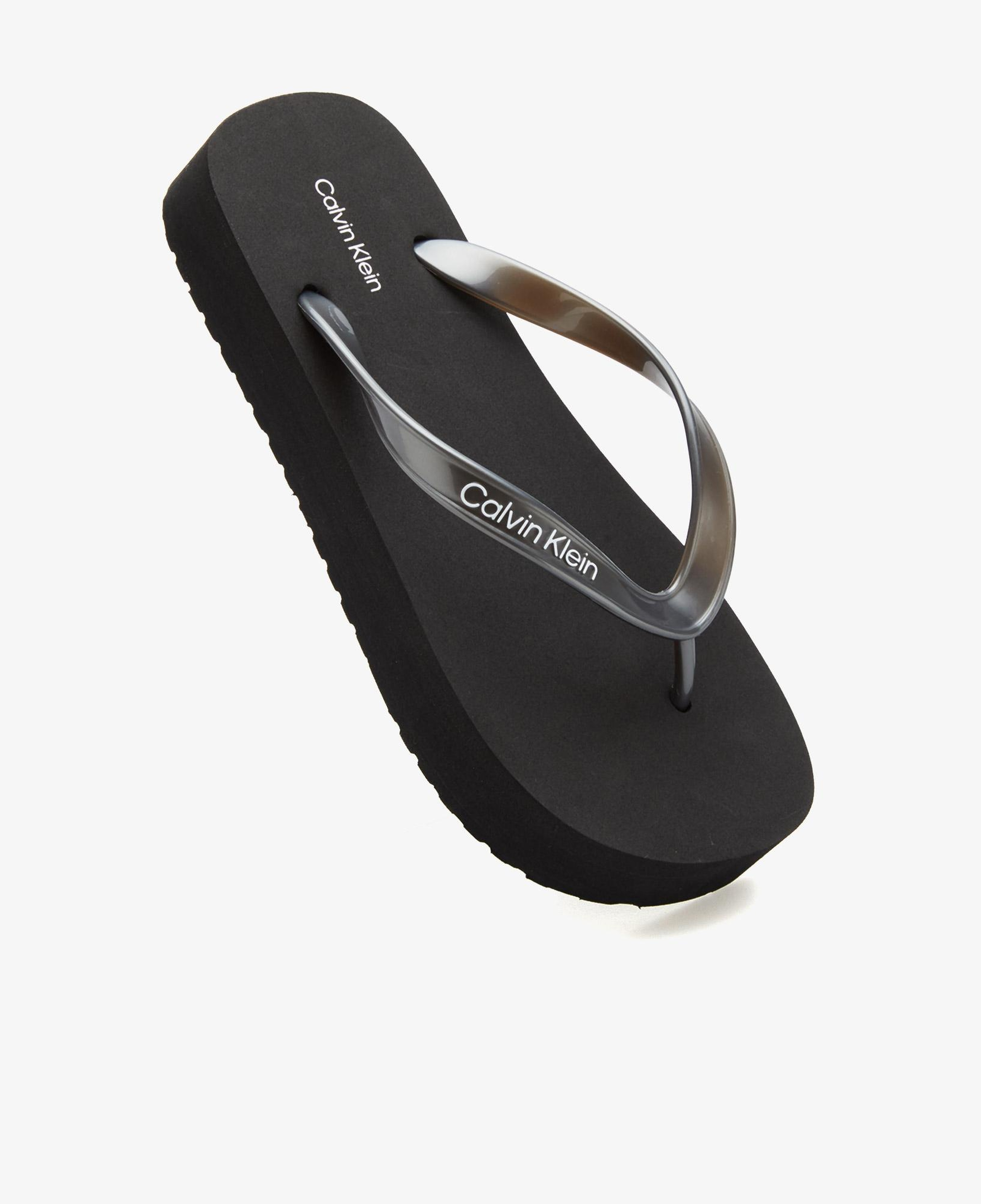 Calvin Klein Flatform Flip Flop Kadın Siyah Terlik