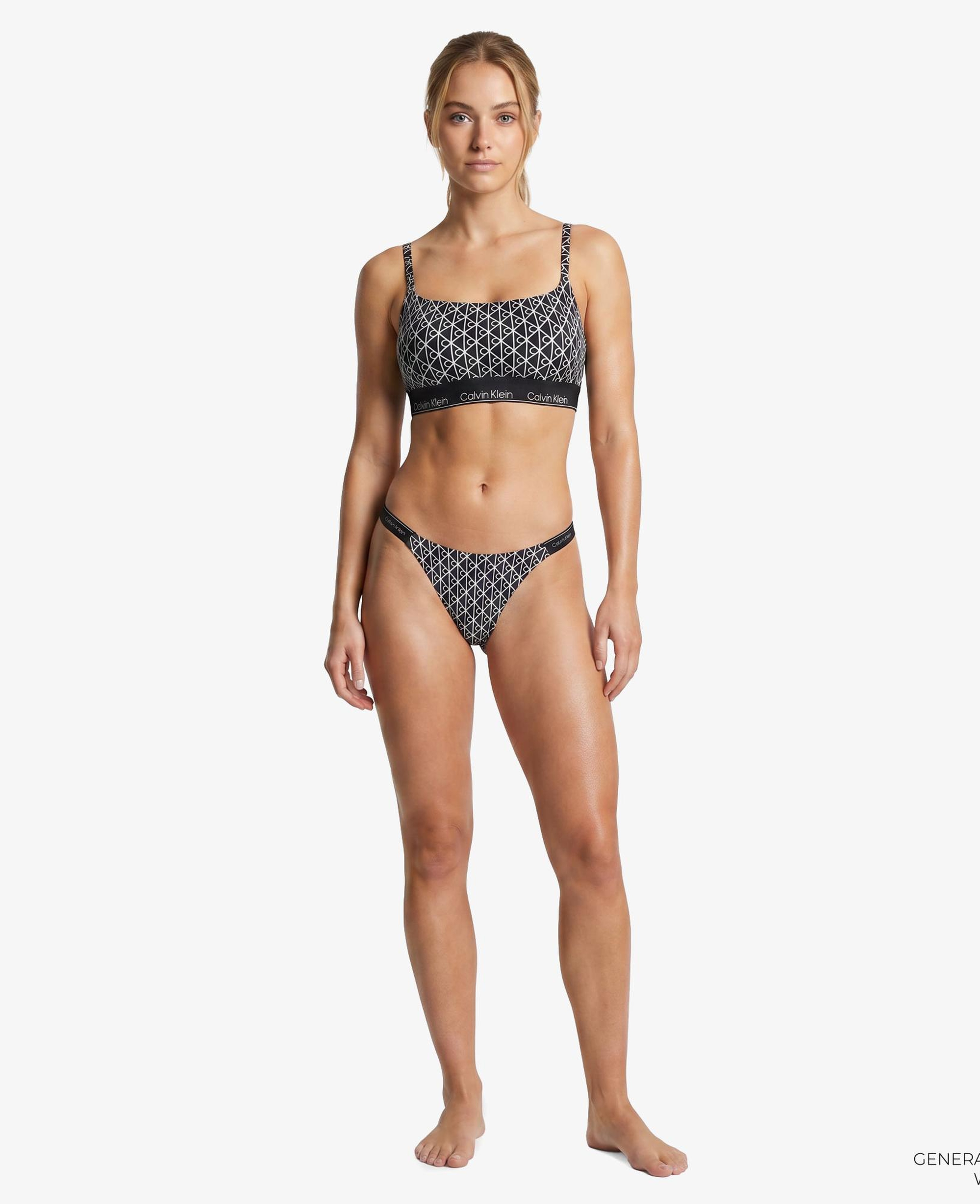 Calvin Klein Kadın Siyah Bikini Altı