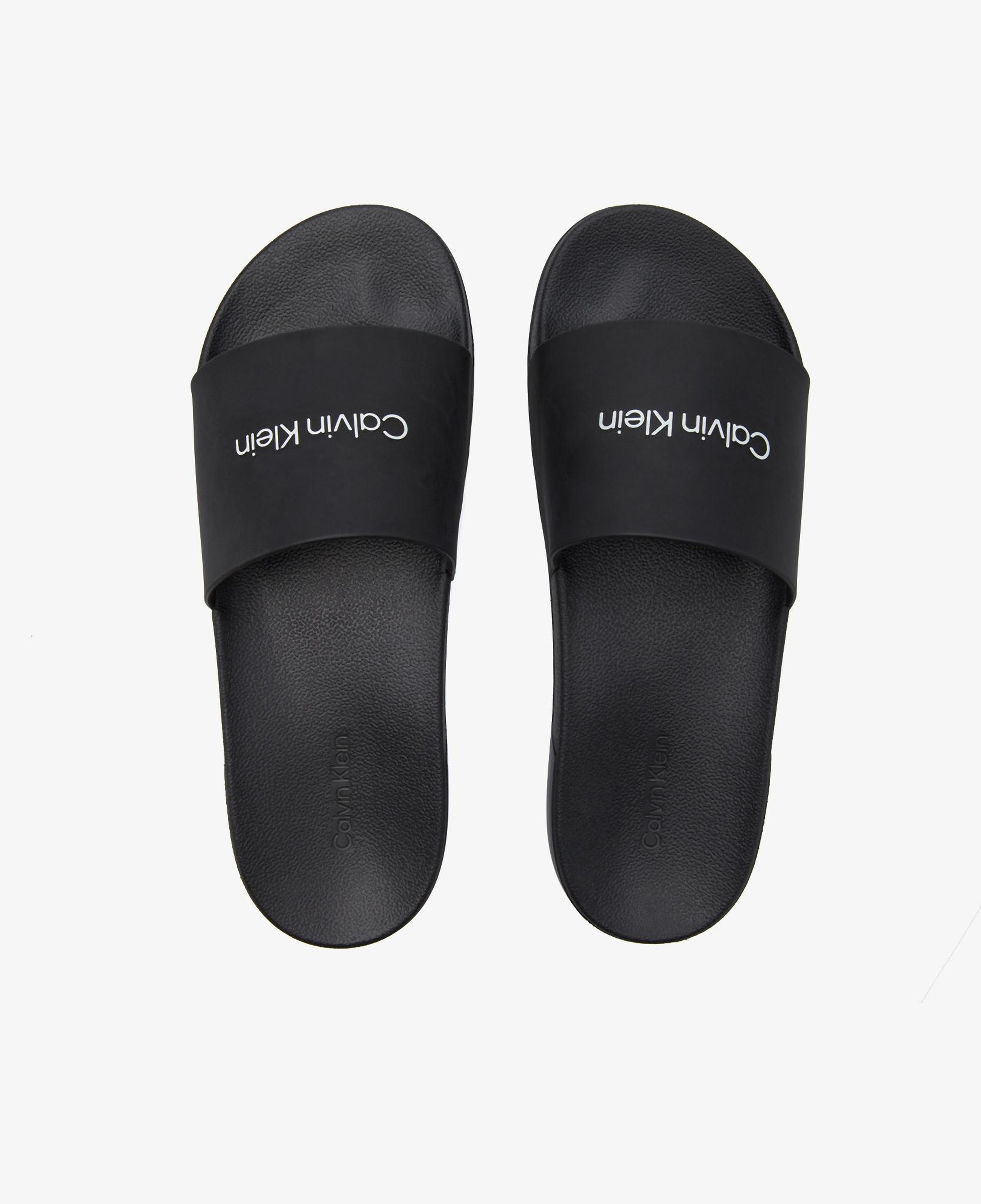Calvin Klein Slide Monobrand Erkek Siyah Terlik